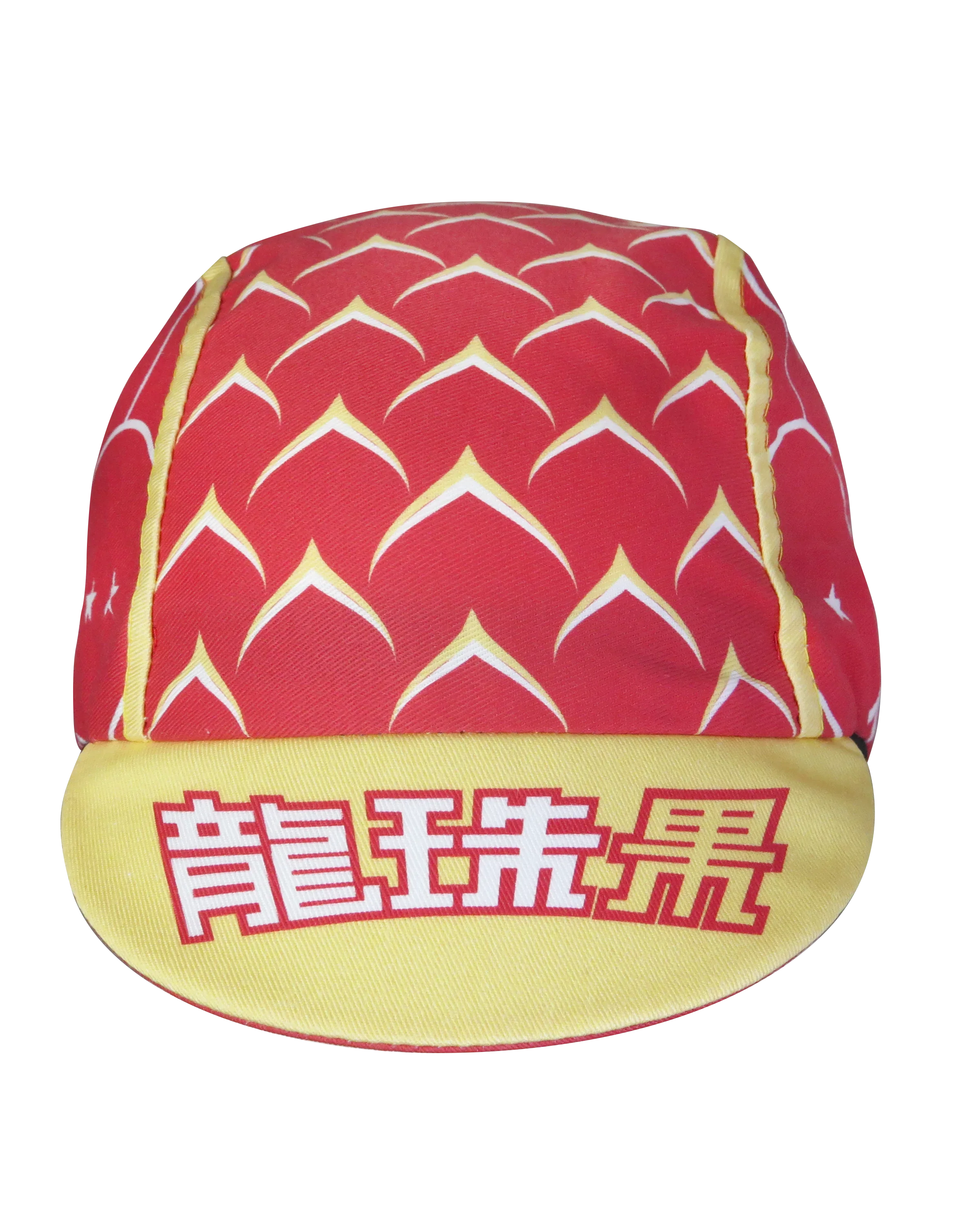 A DESIGN BY TAKACHYA | Cycling Cap - DragonfruitZ Auspicious Red