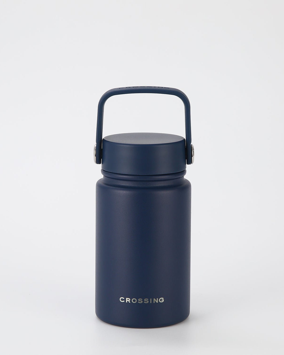 CROSSING | 400ml Urban Ceramic S/S Insulated Flat Cap Bottle With Handle