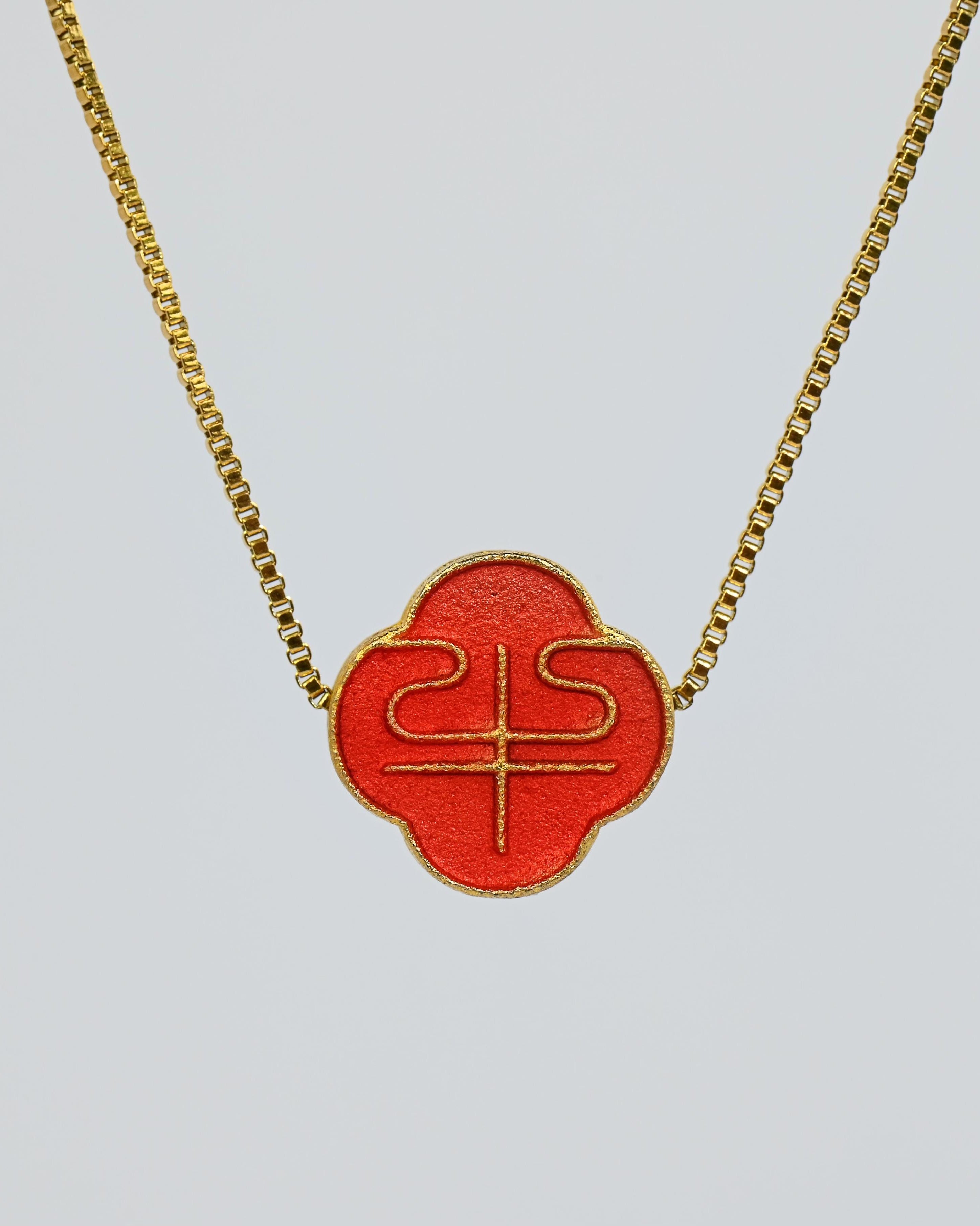 MARILYN TAN JEWELLERY | Lucky Zodiac Gold Chain Pendant Necklace With Enamel Charm