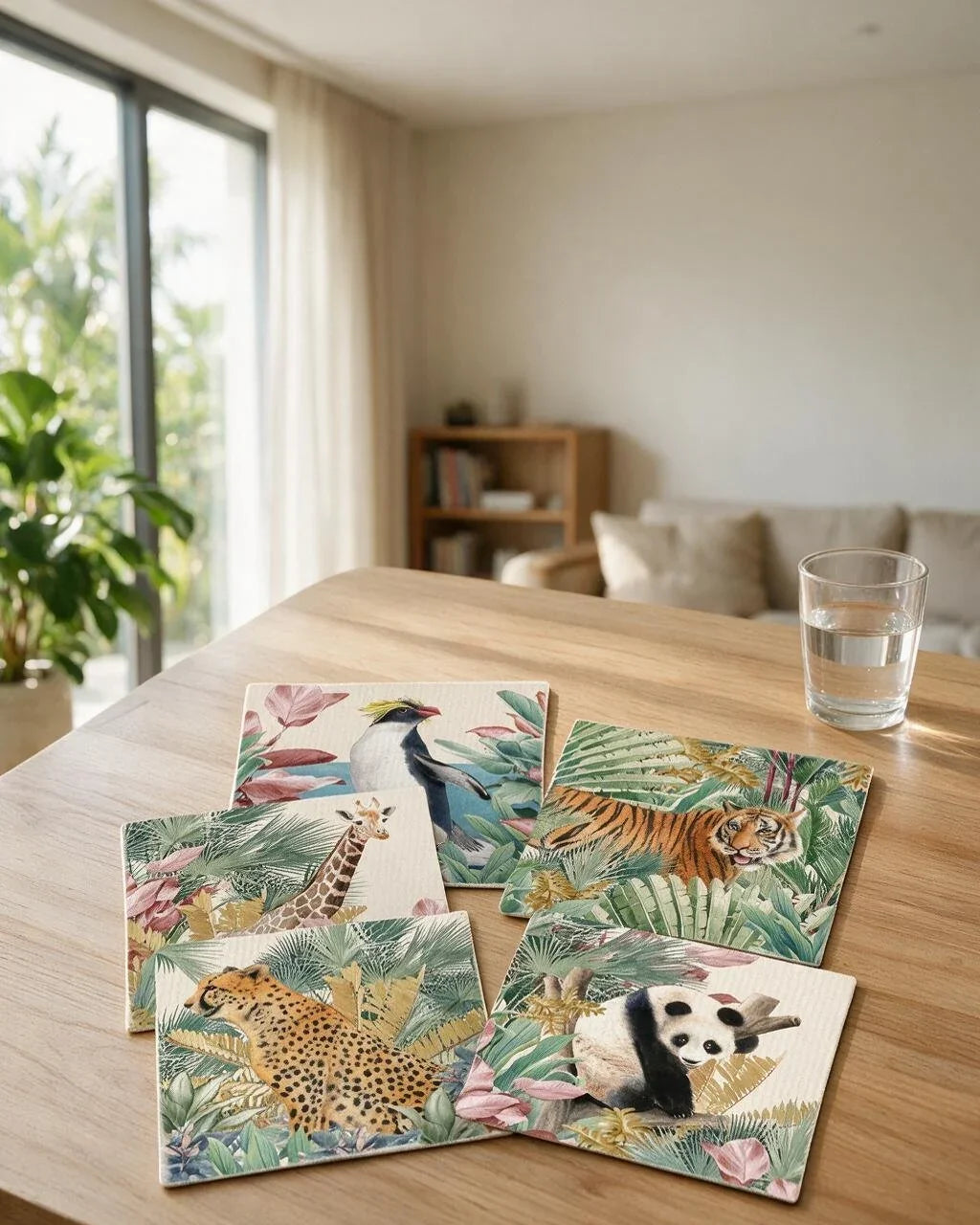MANDAI WILDLIFE GROUP | MANDAI x SINGLAPA | Living Tapestry Coasters