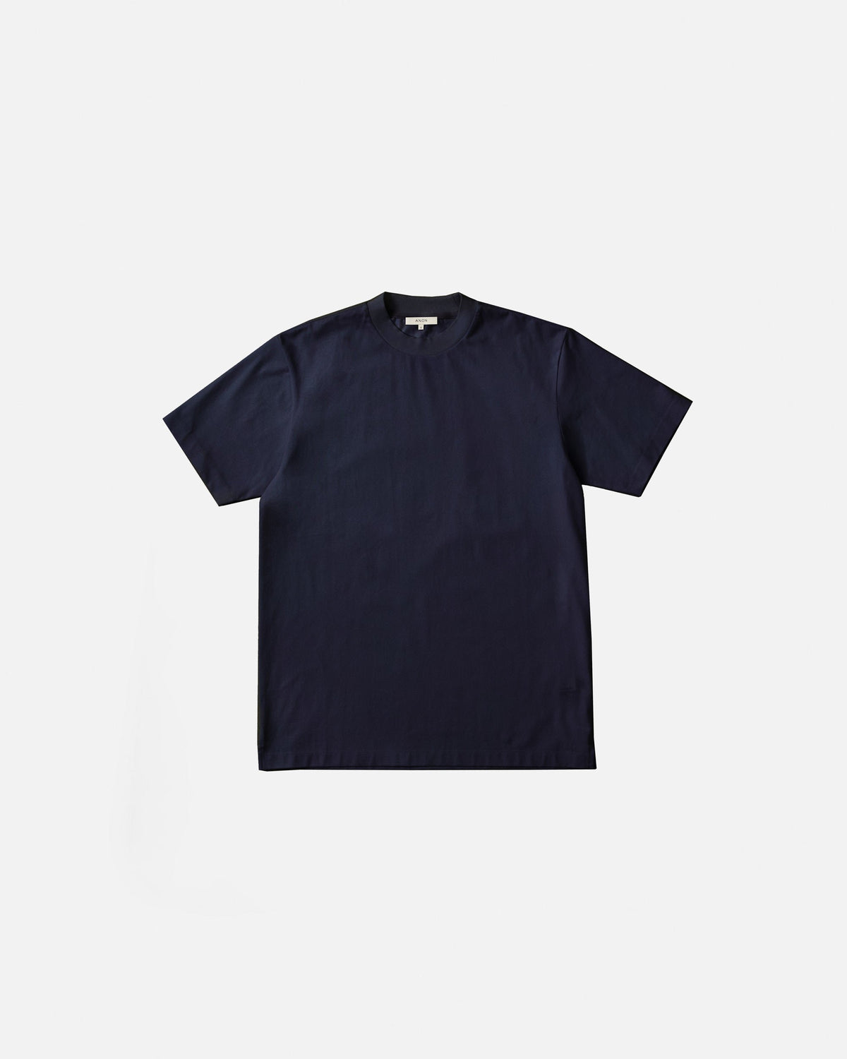 HOUSE OF ANON | Arlo Mock Neck Tee, Jersey
