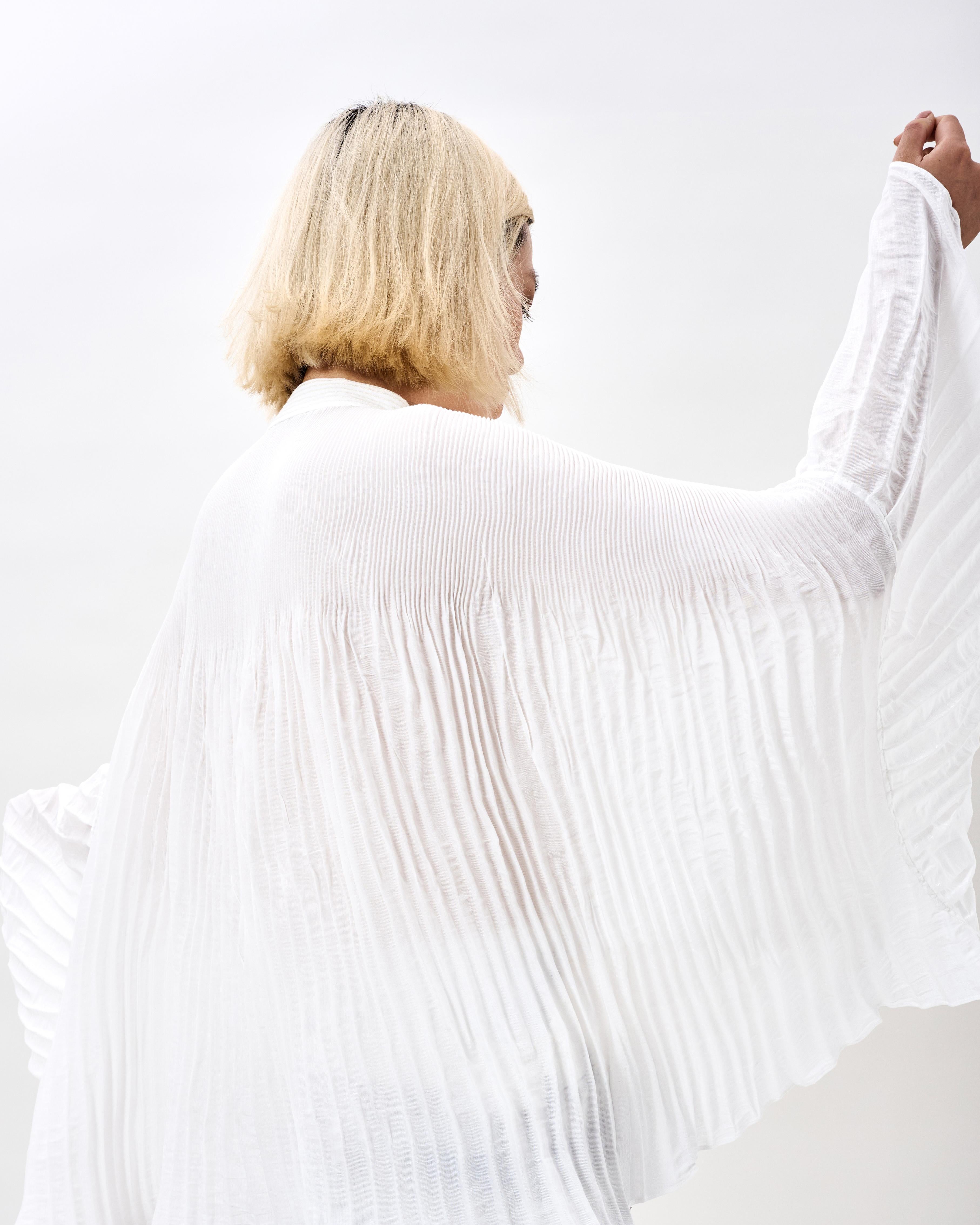 KHAAR | Pleated Crop Top