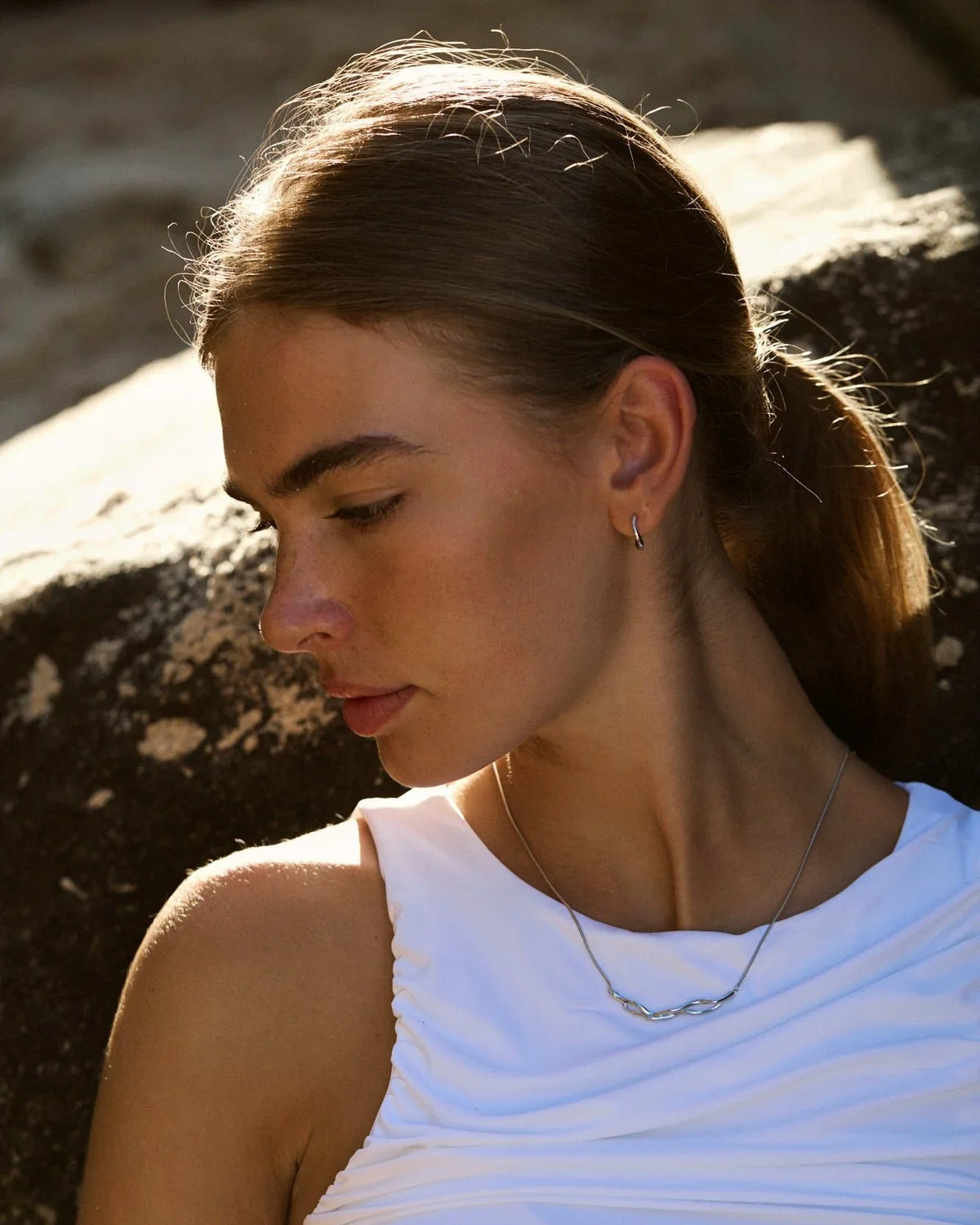 RINA LEE | Flow Sculptural Necklace