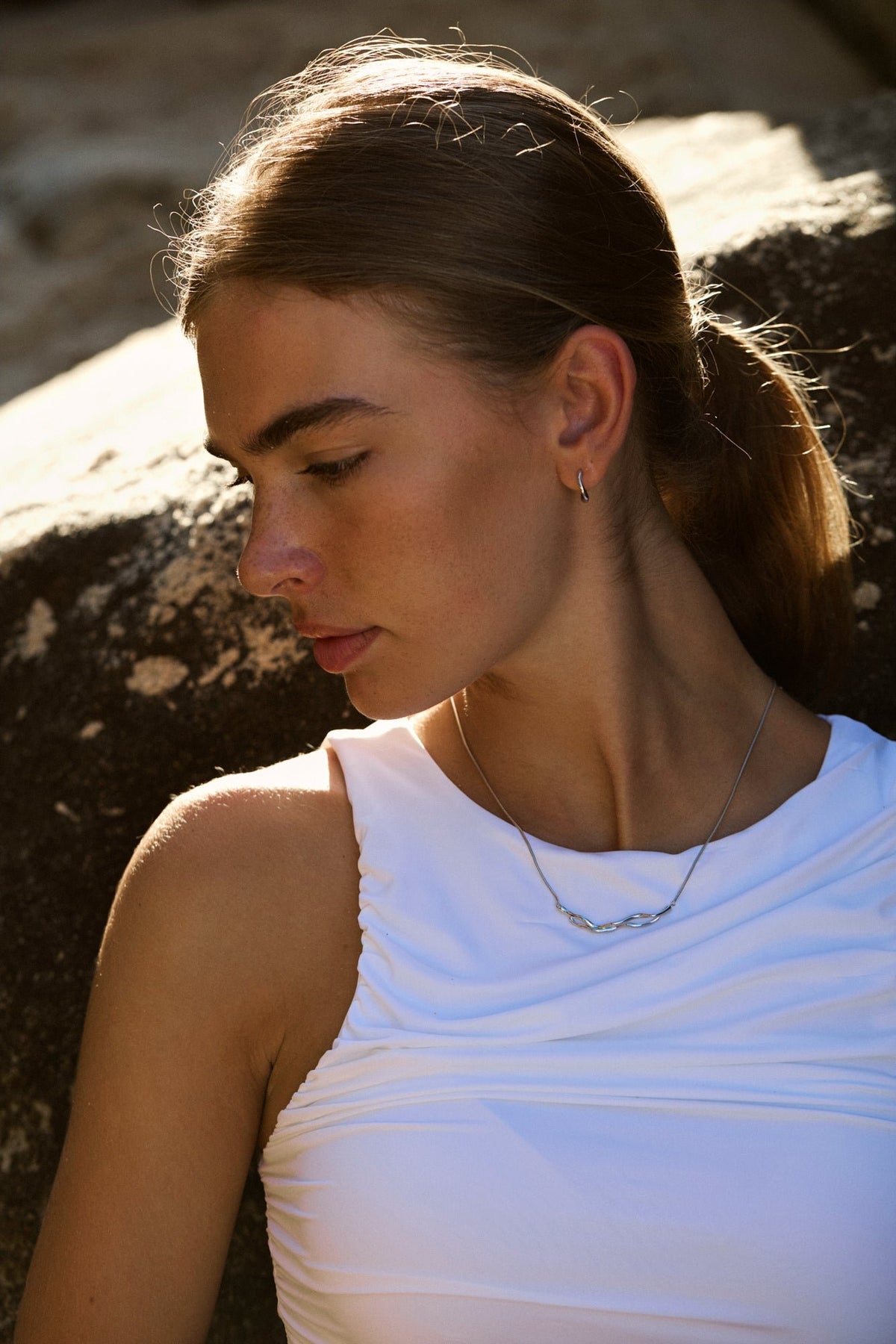 RINA LEE | Flow Sculptural Necklace