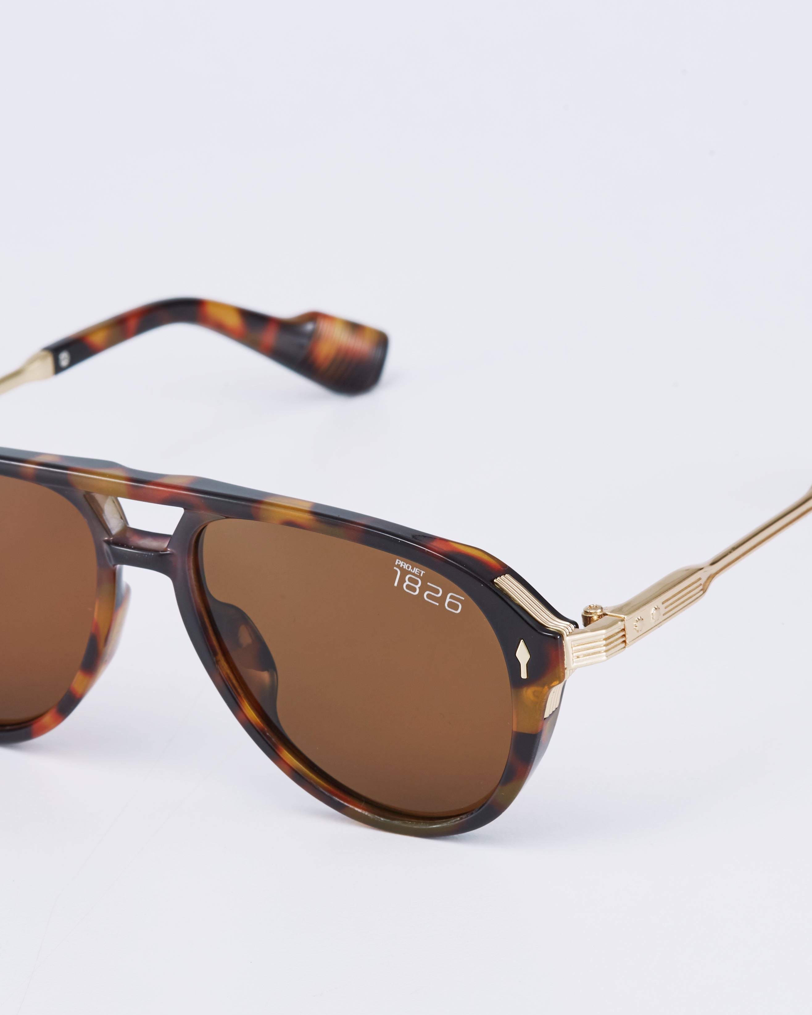 PROJECTWEAR | Dagon Sunglasses Leopard/Tea