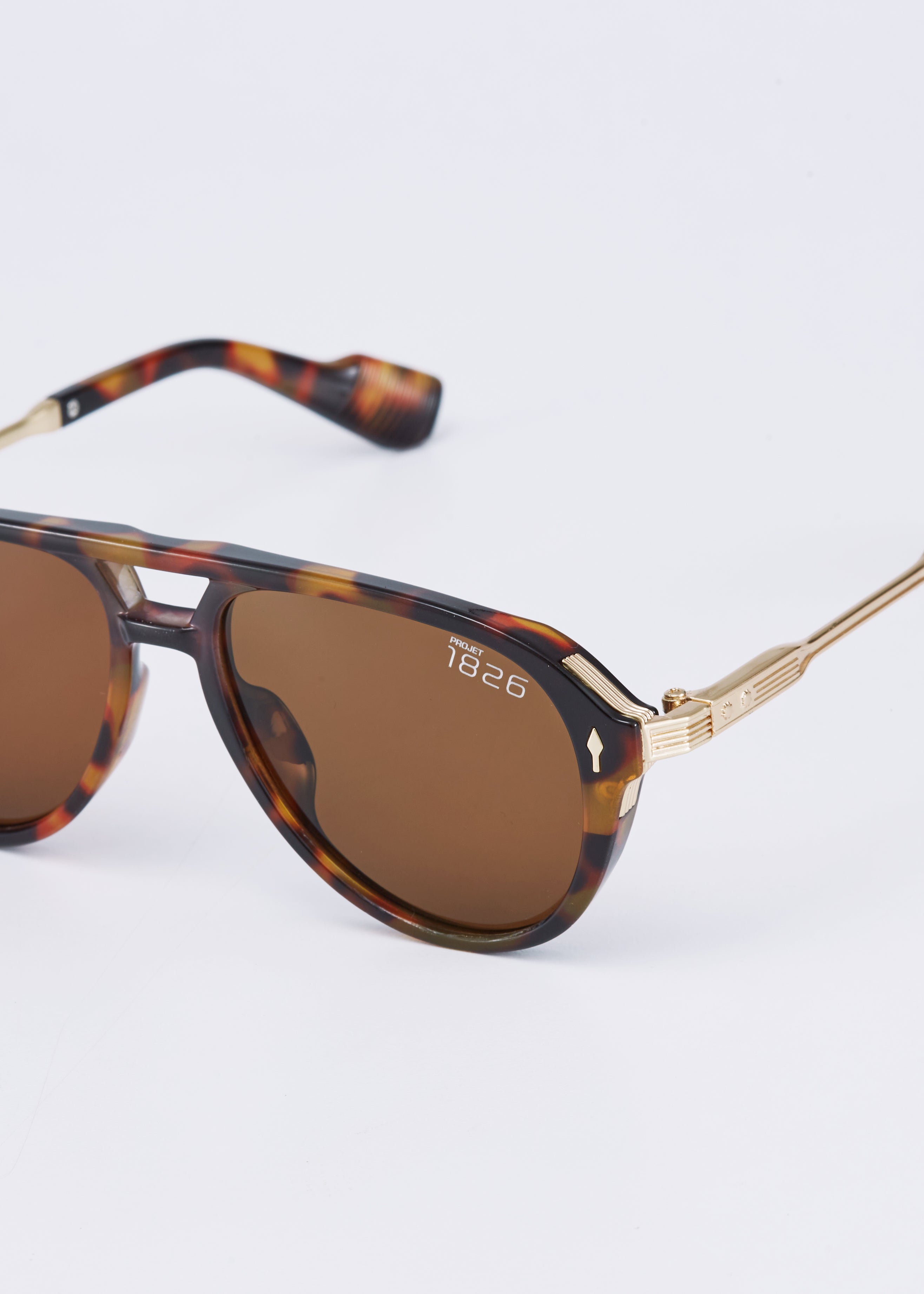 PROJECTWEAR | Dagon Sunglasses Leopard/Tea
