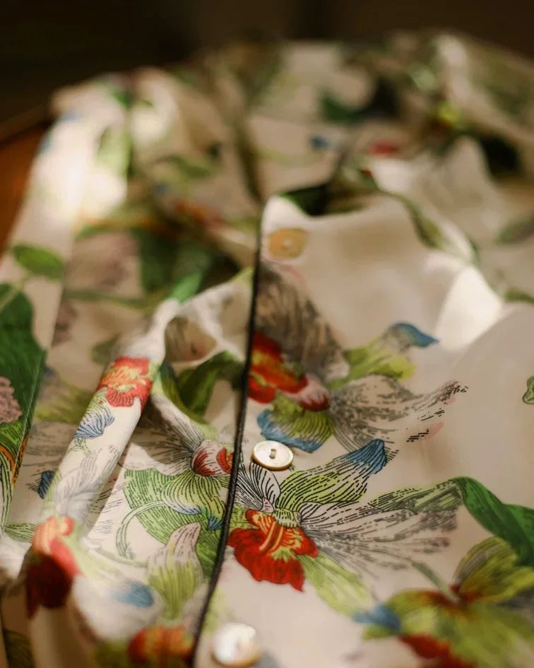 BELLS & BIRDS | Whimsy Garden Pyjamas Pants Set