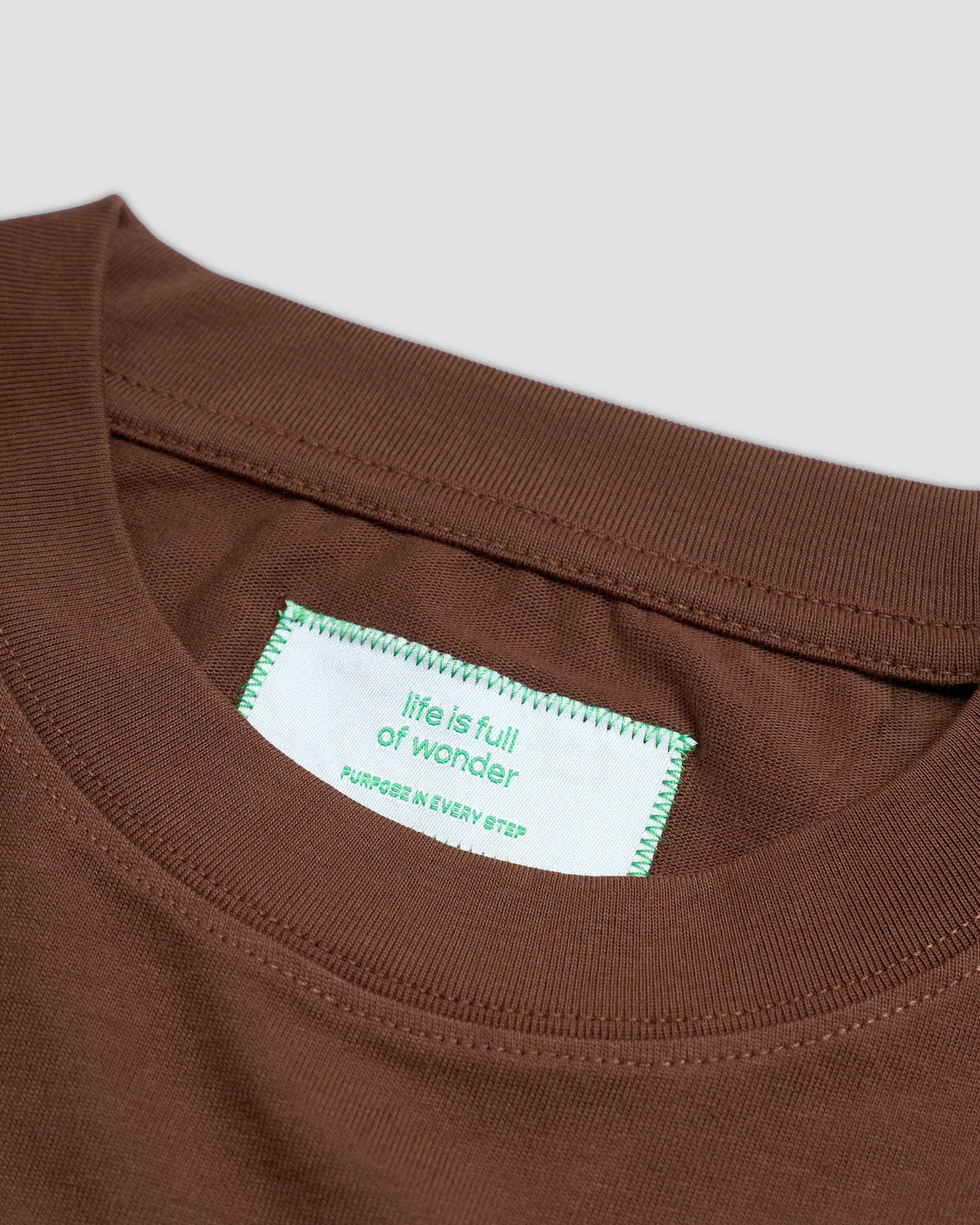 TALKING TOES | Curious by Nature Oversized Tee | Cocoa