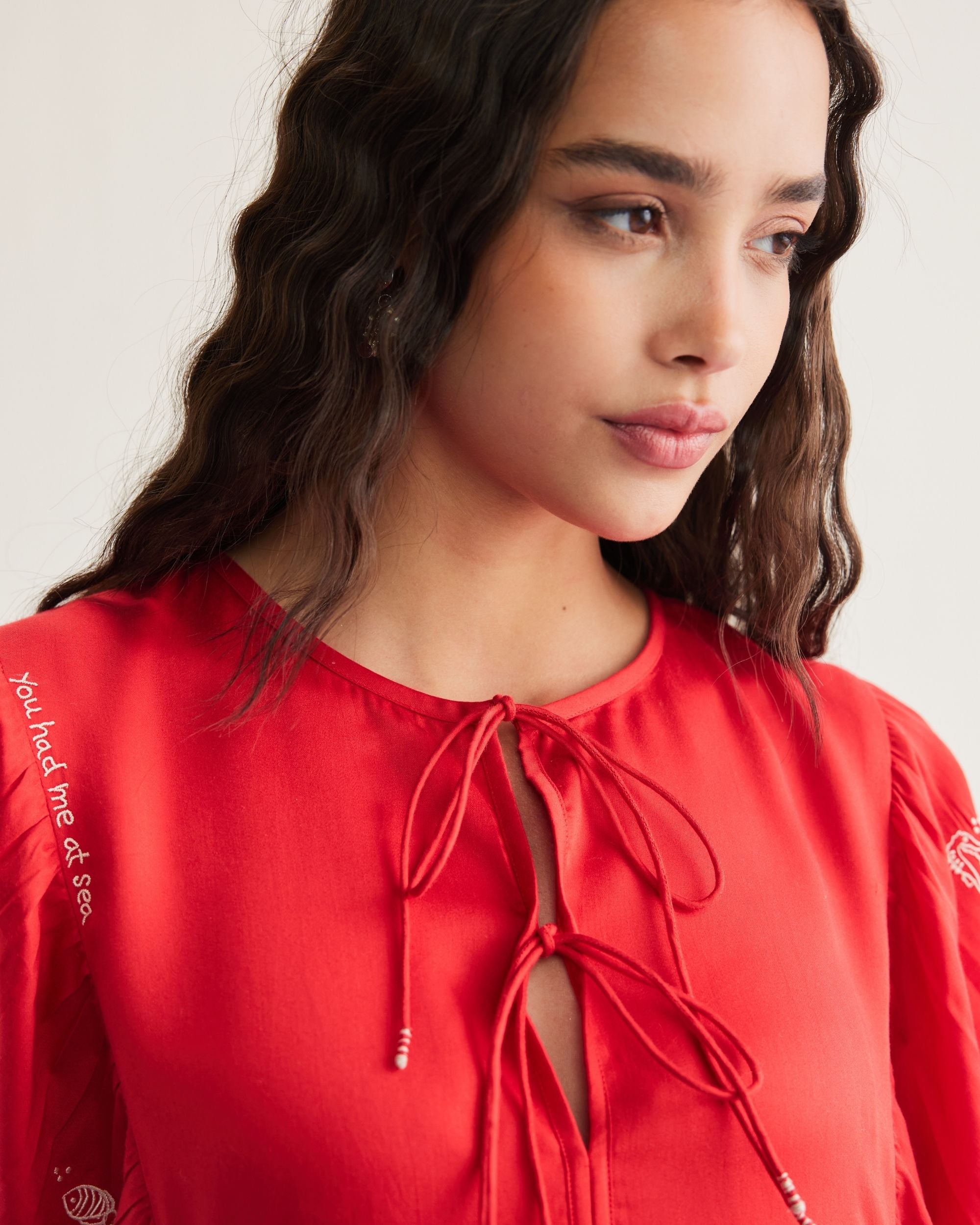 SUI | Ocean Wilds Tencel Dress