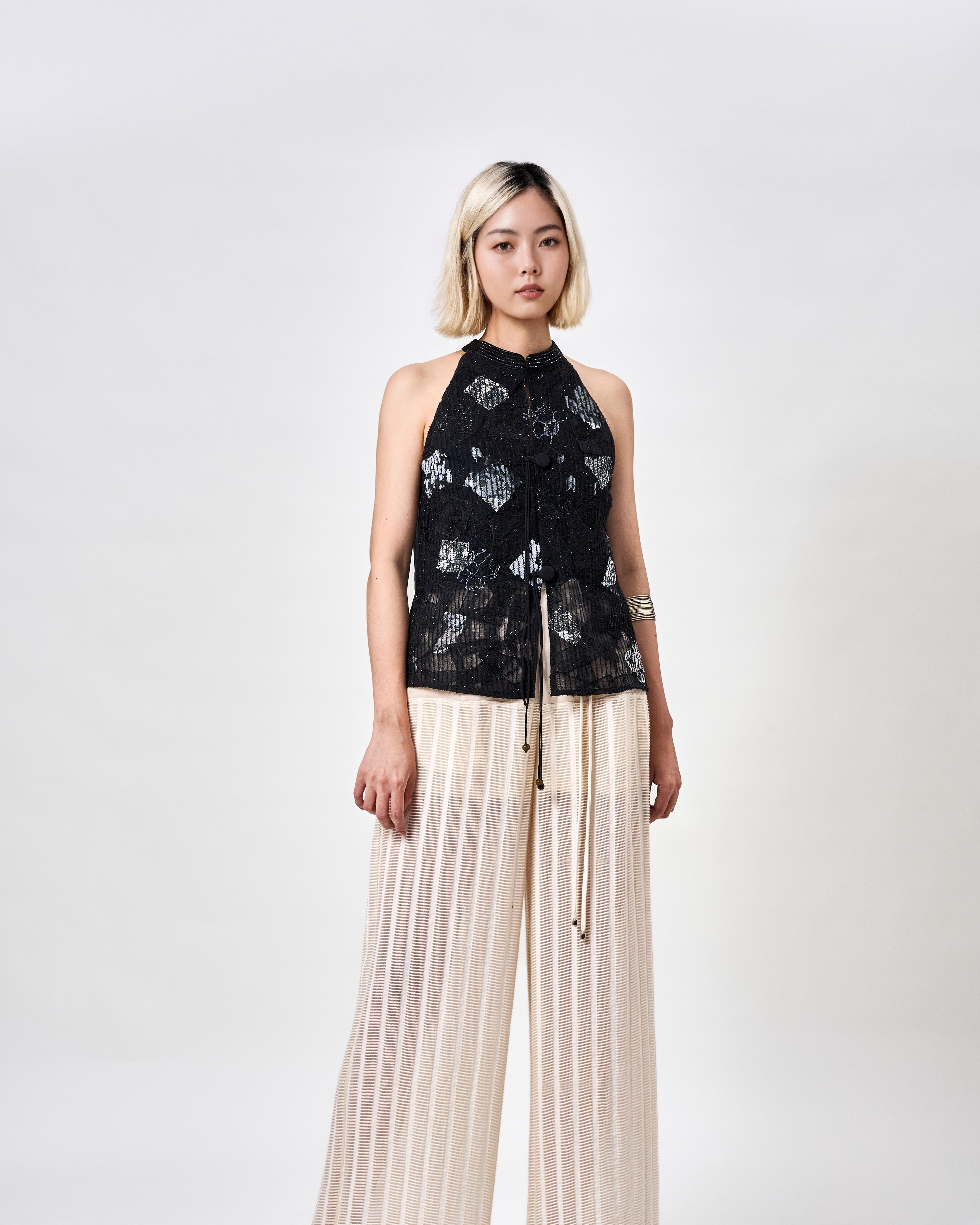 KHAAR | Handloom Halter Top