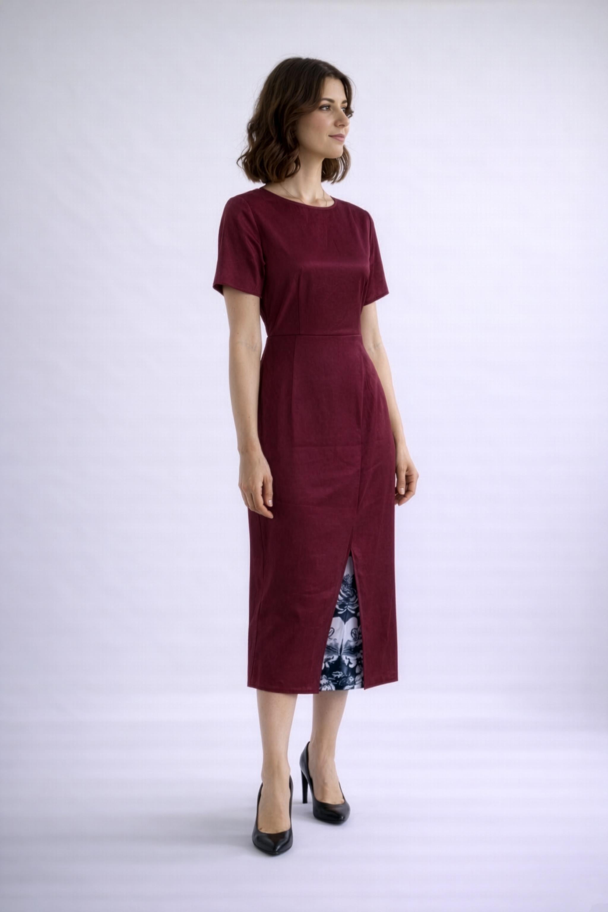 WOLF & BYRD | Crimson Echo Dress