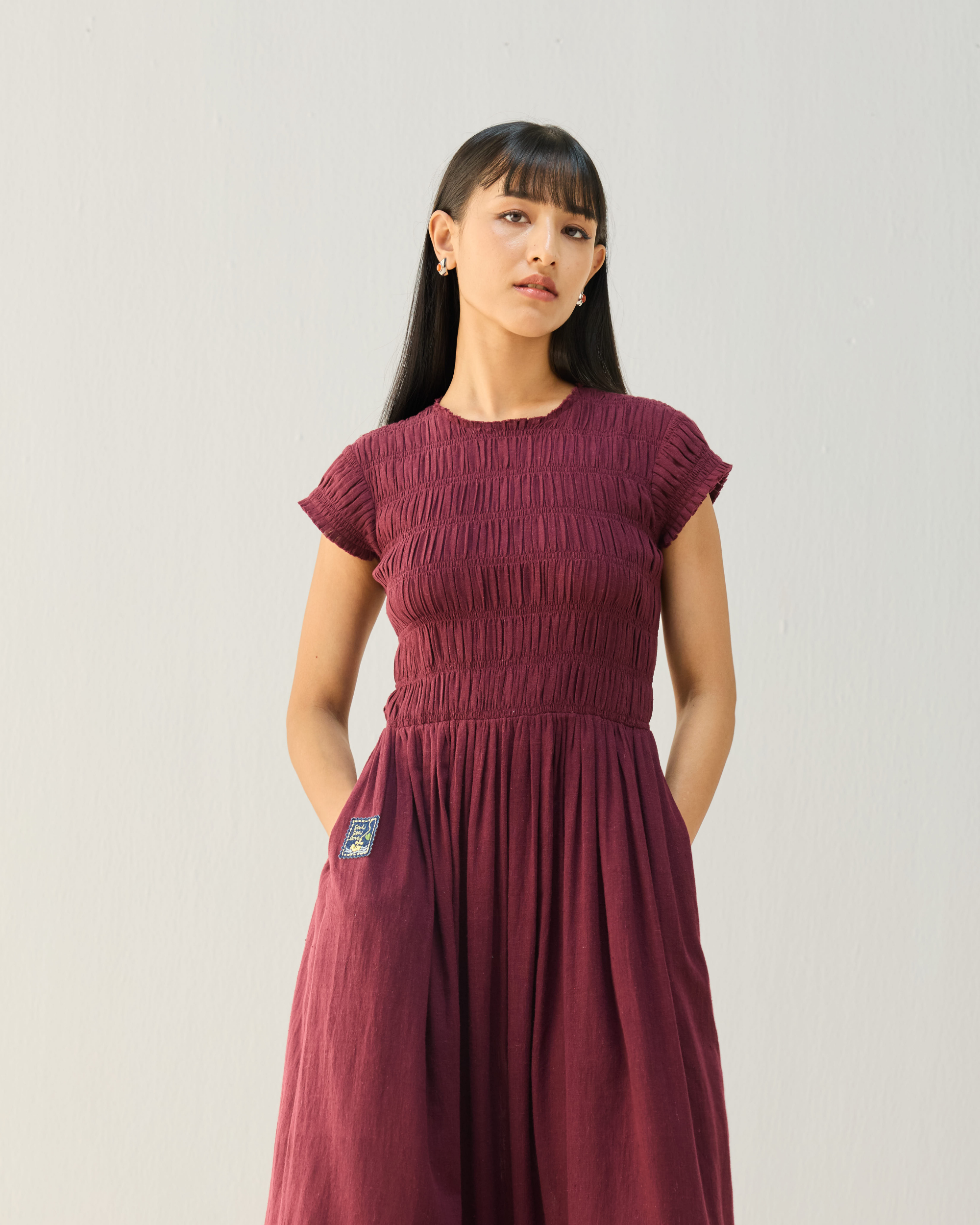 SUI | The Plum Kala Cotton Maxi Dress
