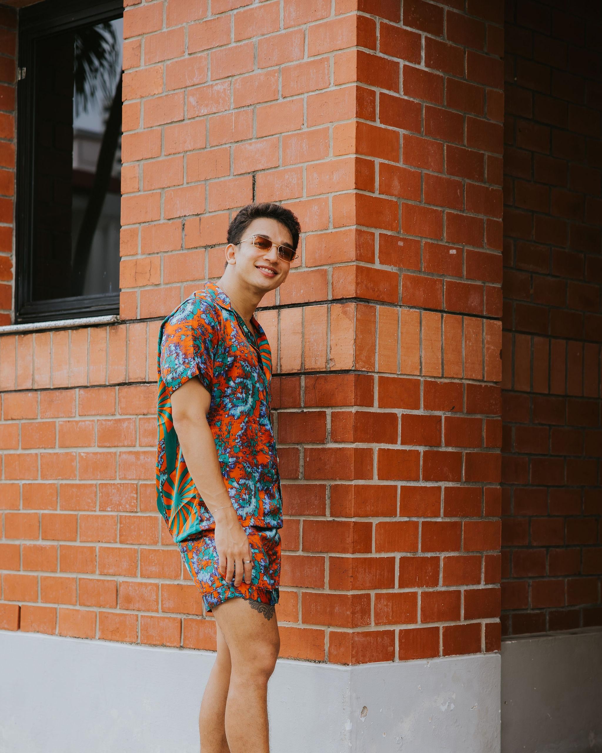 RAJA RANI | Modal Silk Short Holiday Set