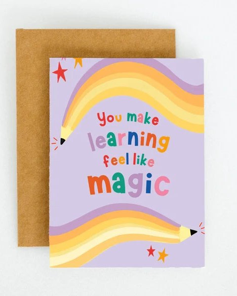 PURPLE AND PURE | Plantable Greeting Cards - Teachers Day