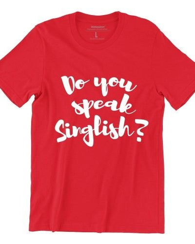 WET DESIGN | Do You Speak Singlish Graphic T-Shirt