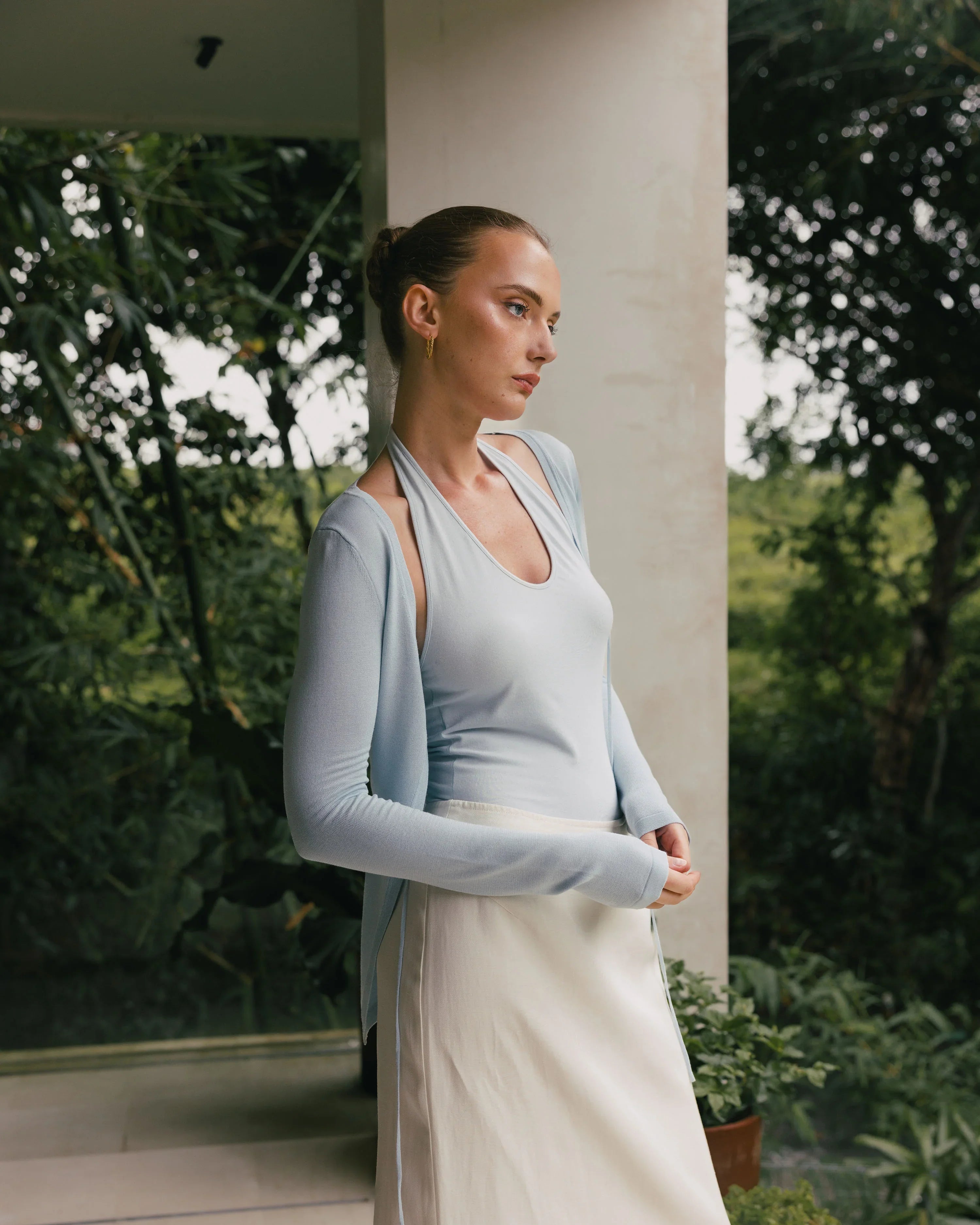 LAYERPLAN | Siena Tie Reversible Knit Top
