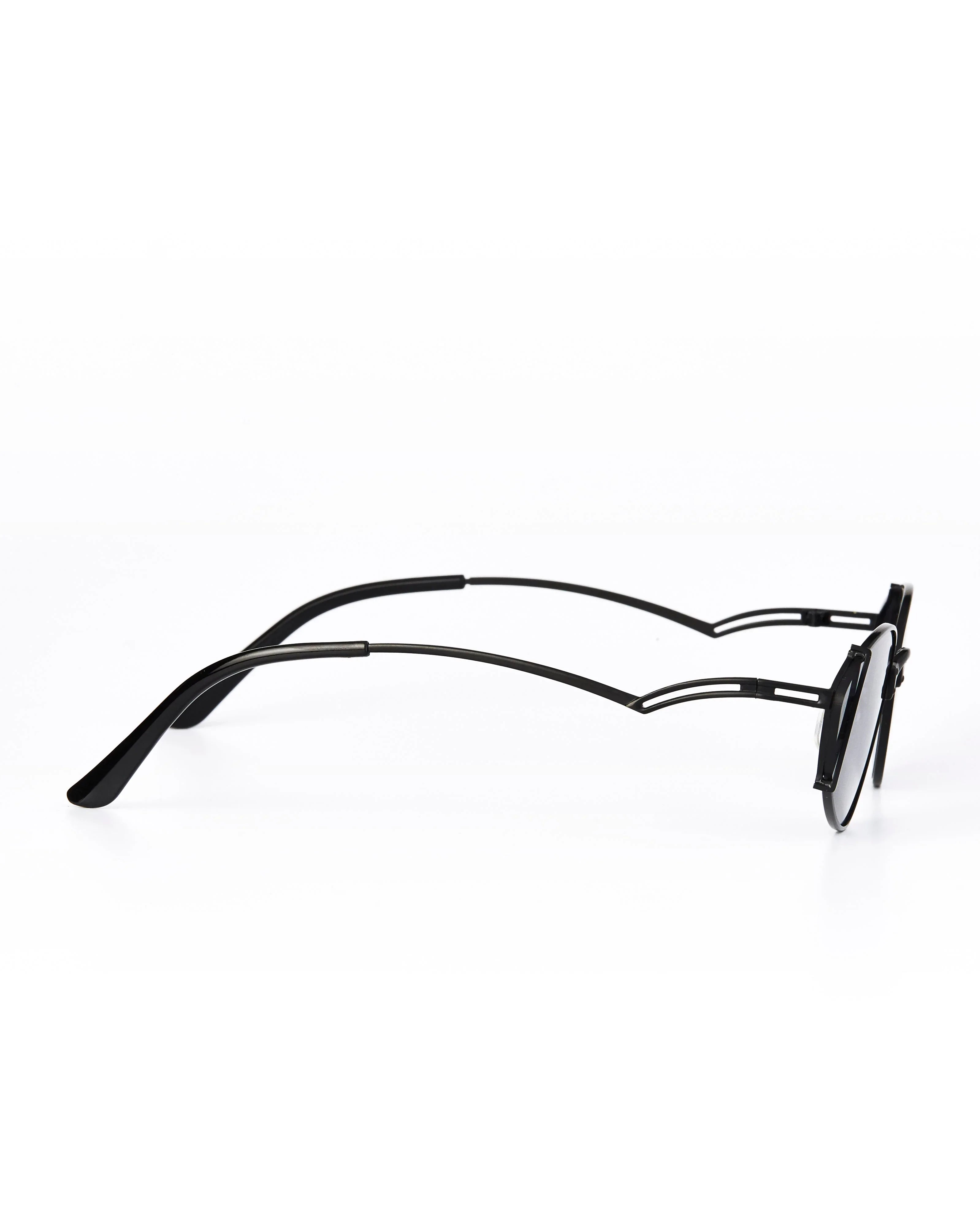PROJECTWEAR | EVERETT Cat Eye Sunglasses Black/Gry