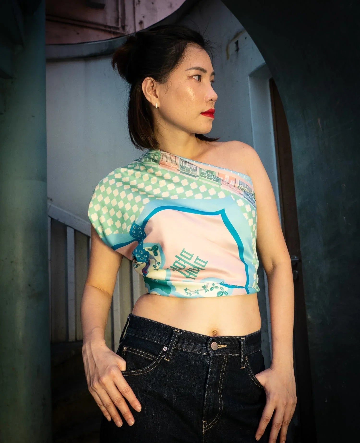 BINARY STYLE | Peranakan Opulence Re-Thread Scarf