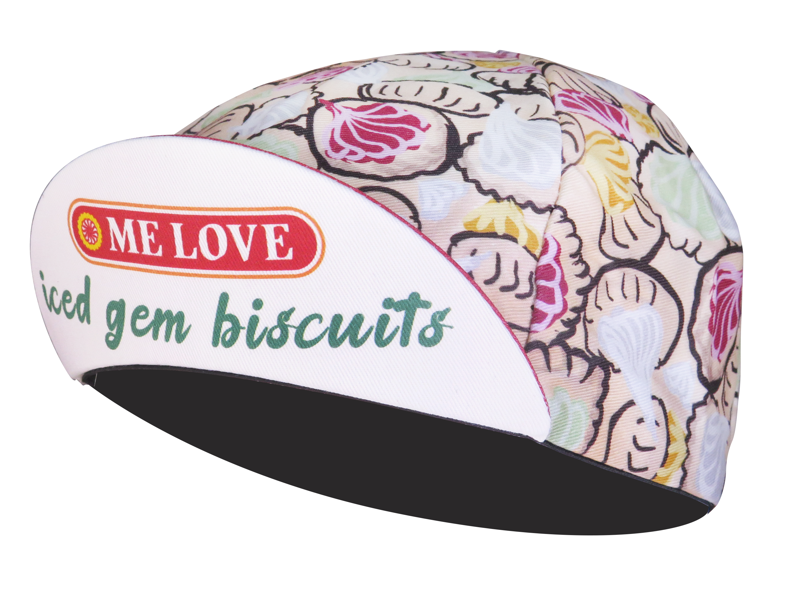 A DESIGN BY TAKACHYA | Cycling Cap - Me Love Iced Gems