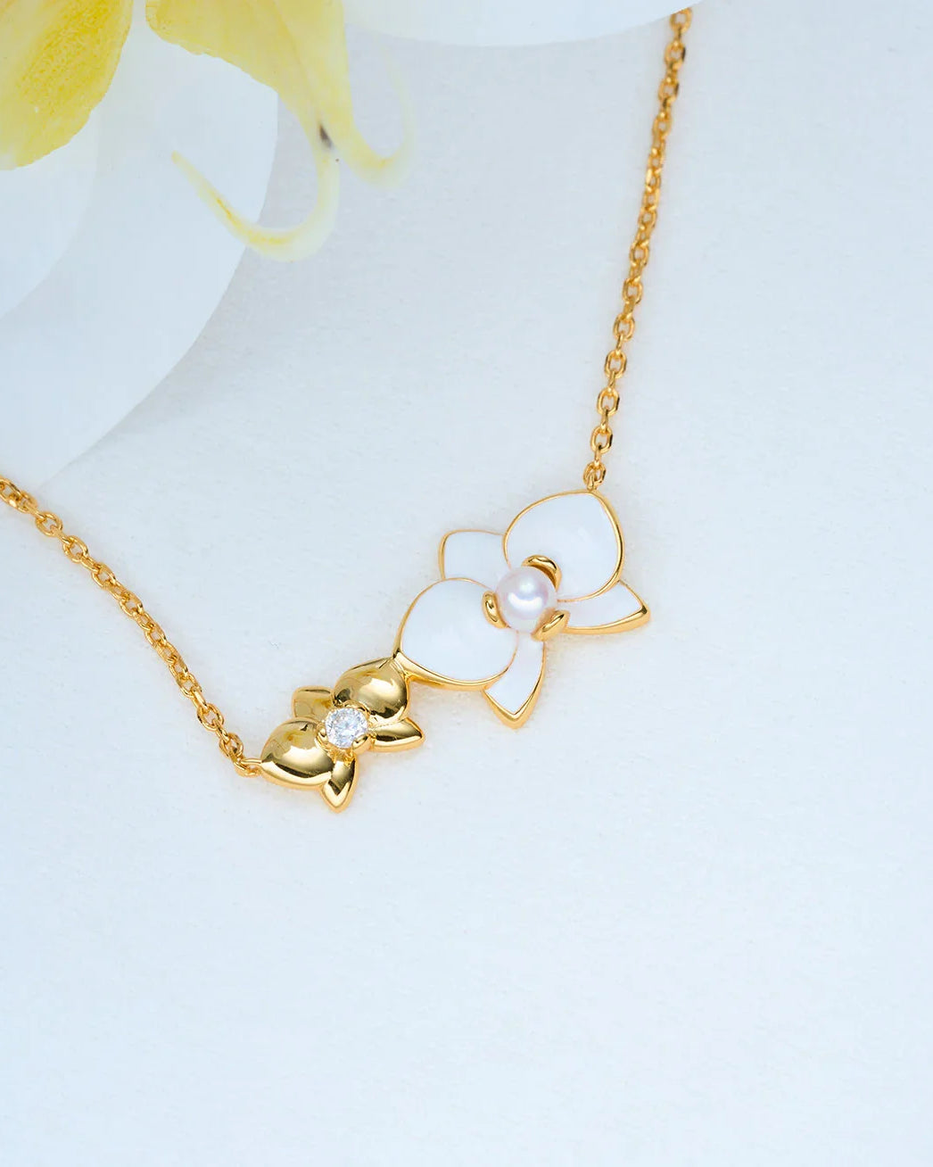 PEARLY LUSTRE | Top Grade Freshwater Pearl Necklace WN00688 | ORCHID