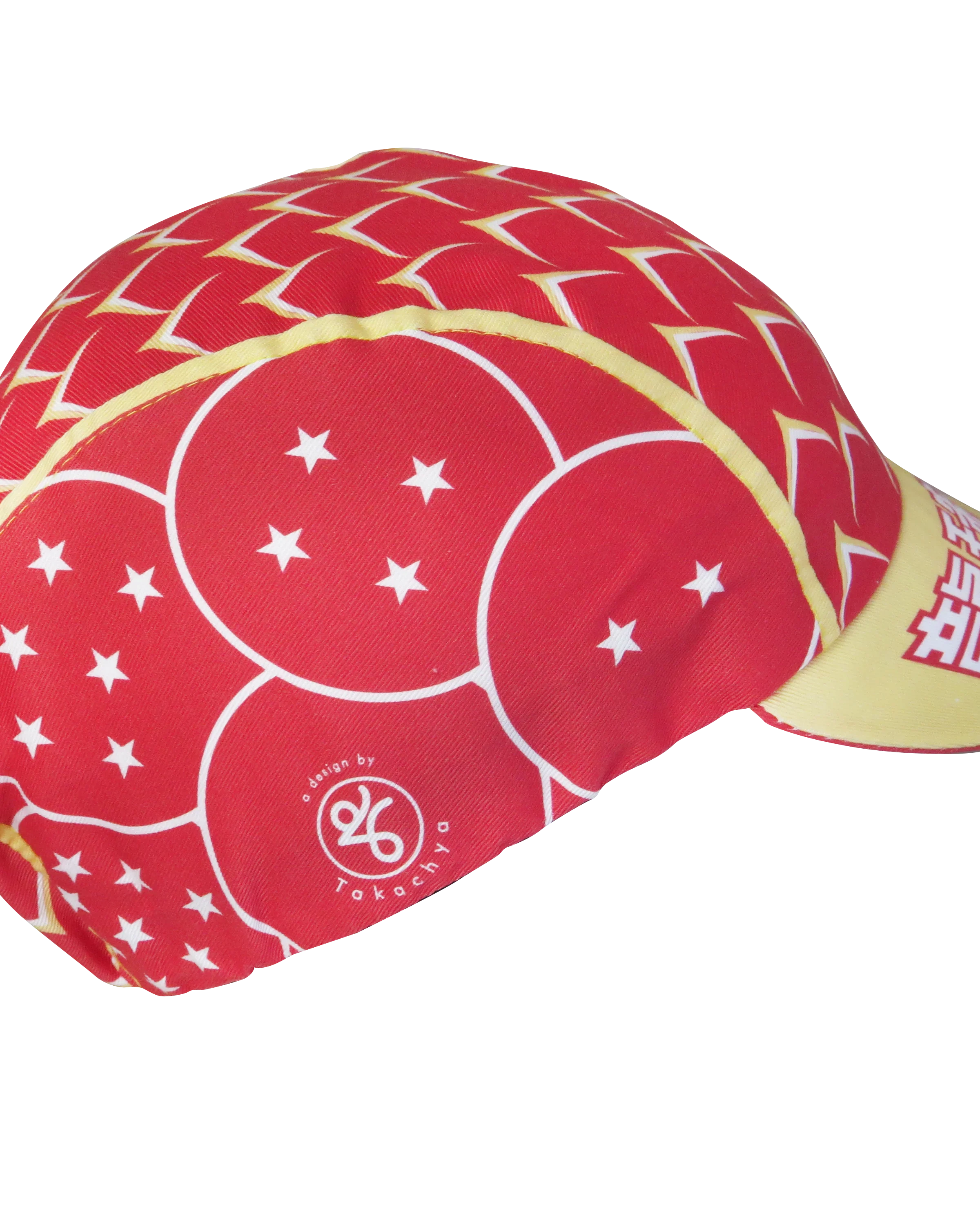 A DESIGN BY TAKACHYA | Cycling Cap - DragonfruitZ Auspicious Red