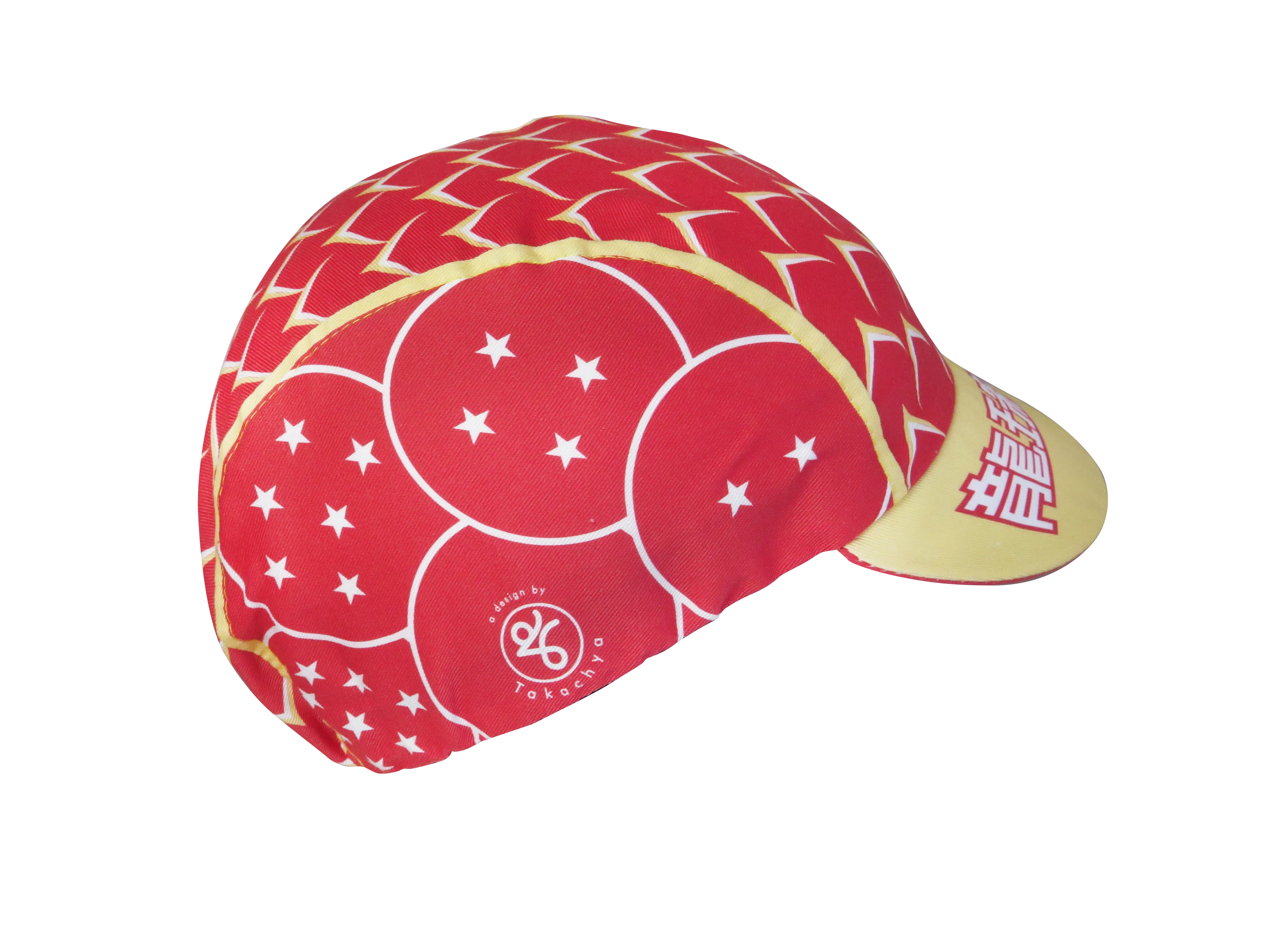 A DESIGN BY TAKACHYA | Cycling Cap - DragonfruitZ Auspicious Red