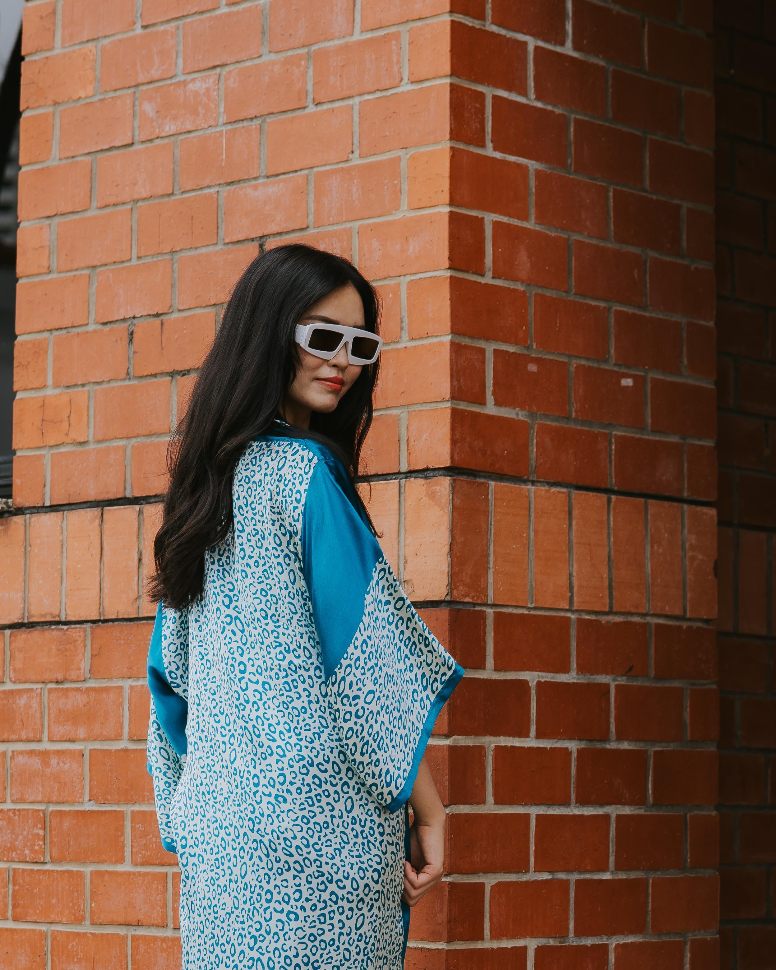 RAJA RANI | Modal Silk Long Kimono