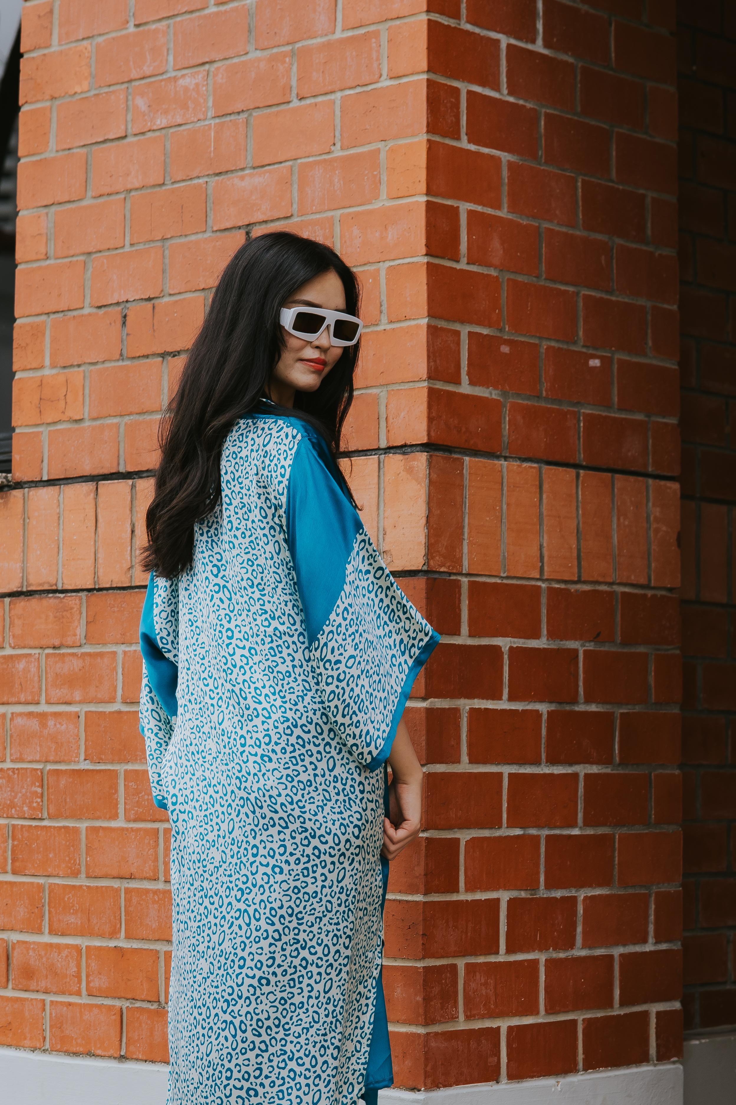 RAJA RANI | Modal Silk Long Kimono