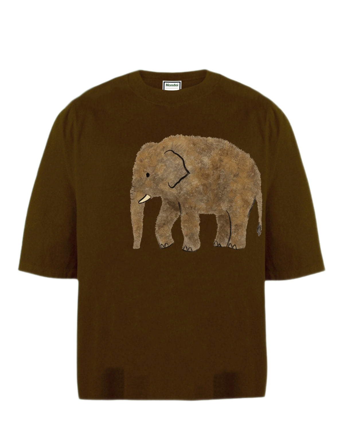 MANDAI WILDLIFE GROUP | The Noodles: Neha Adult Tee (Elephant)