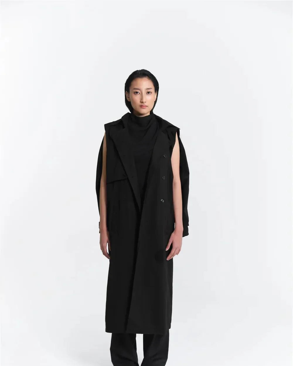 AESTHETIC PLEASURE | Division Coat Black
