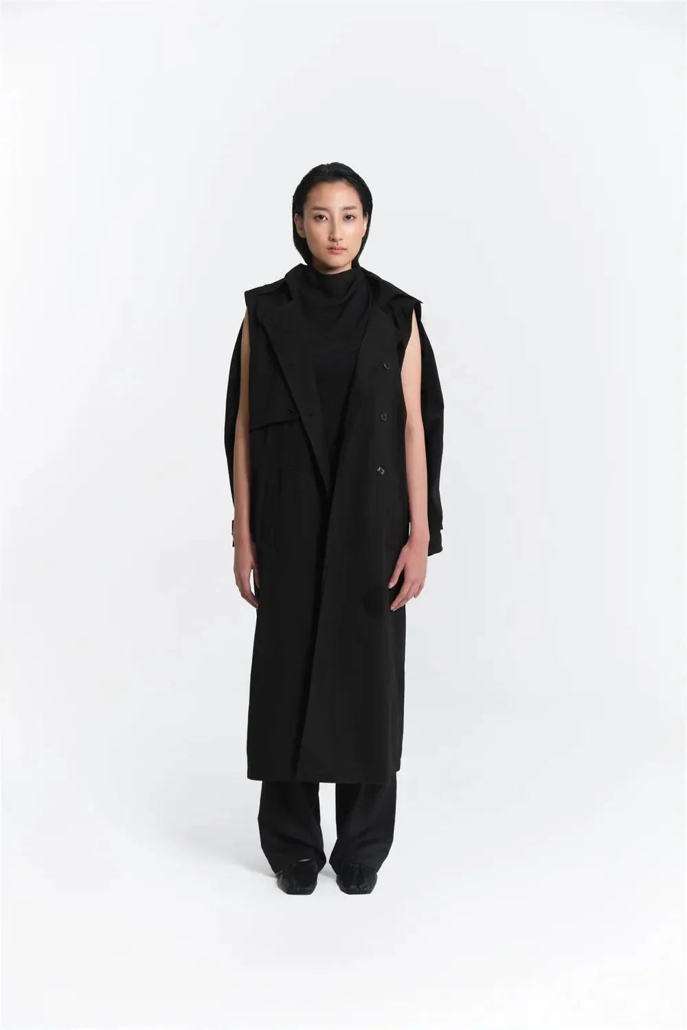AESTHETIC PLEASURE | Division Coat Black