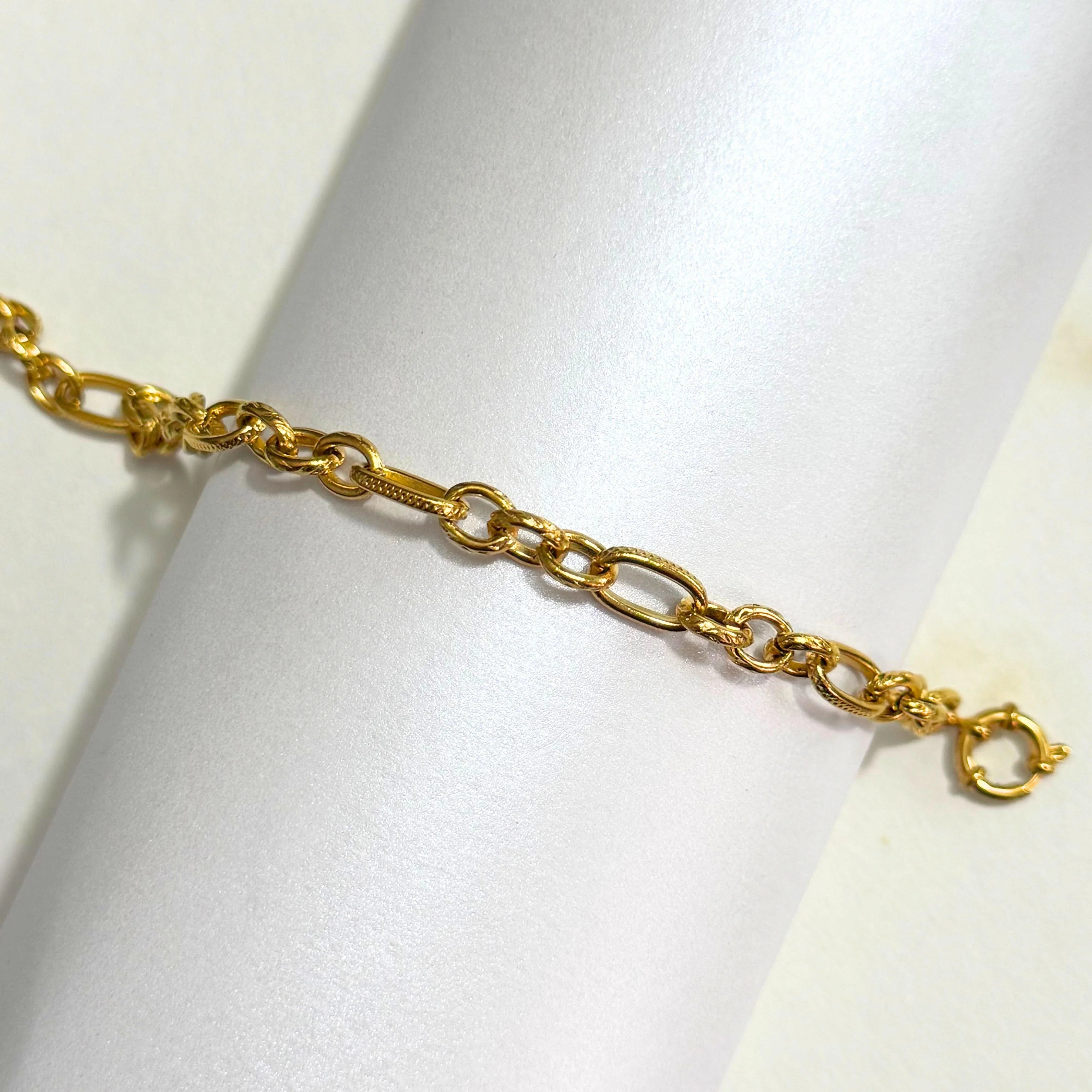 THE ANTECEDENT STORE | B - Styling Statement Bracelet (18k Gold Plated)