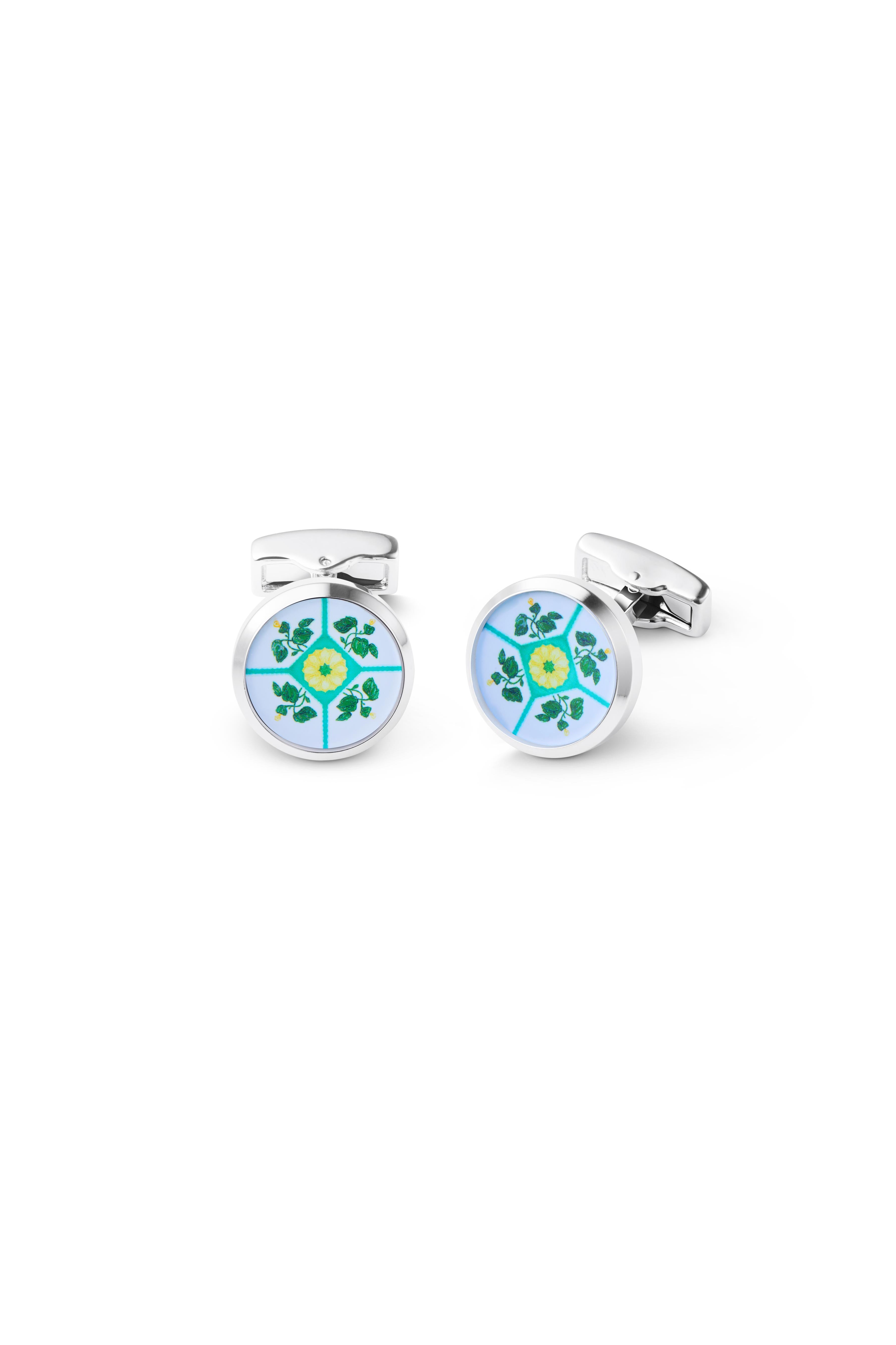 RARE BIRD COLLECTION | Cufflink - French Flora