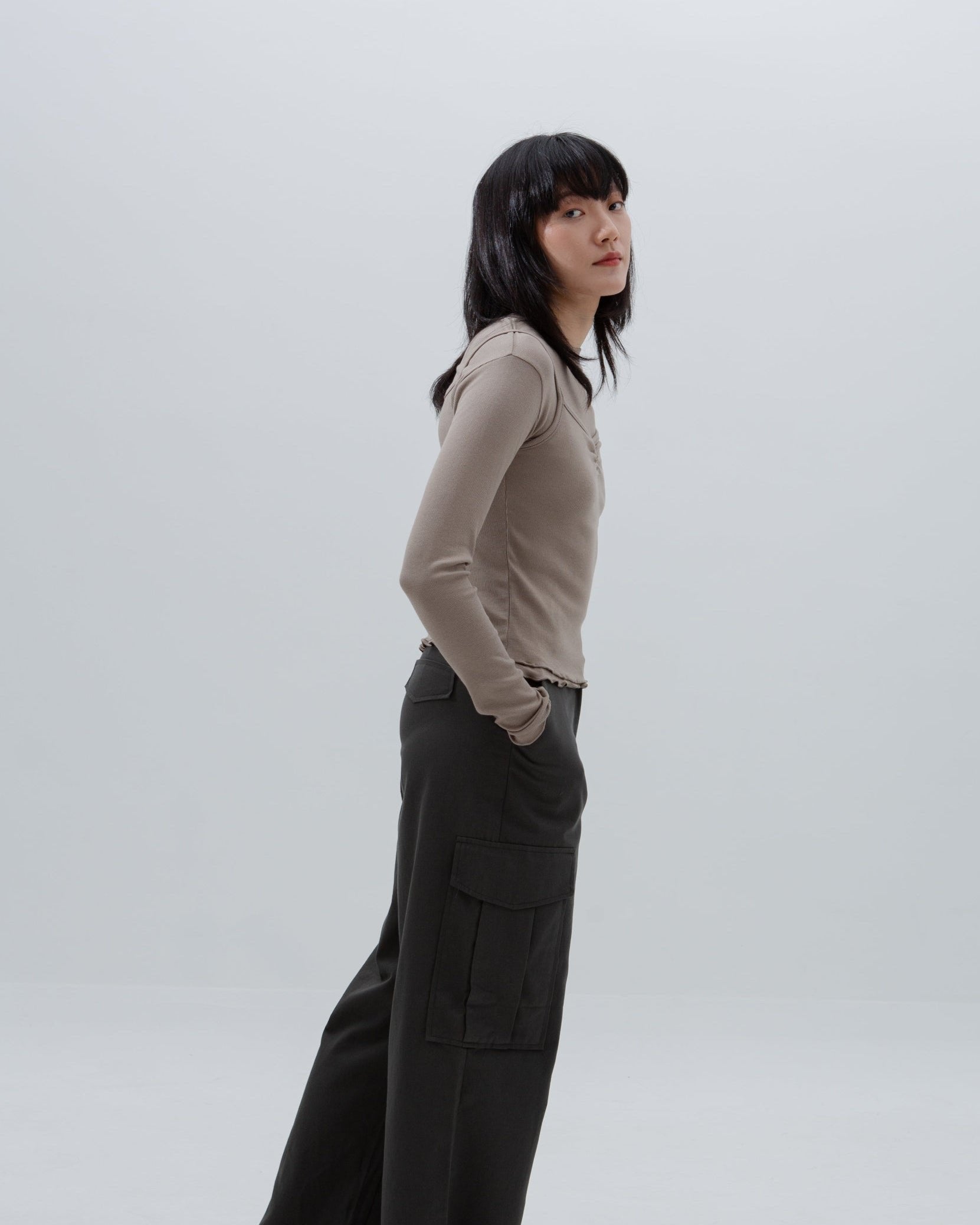 SAERO COLLECTIVE | Nongsa Cargo Pants | Gauntlet Grey