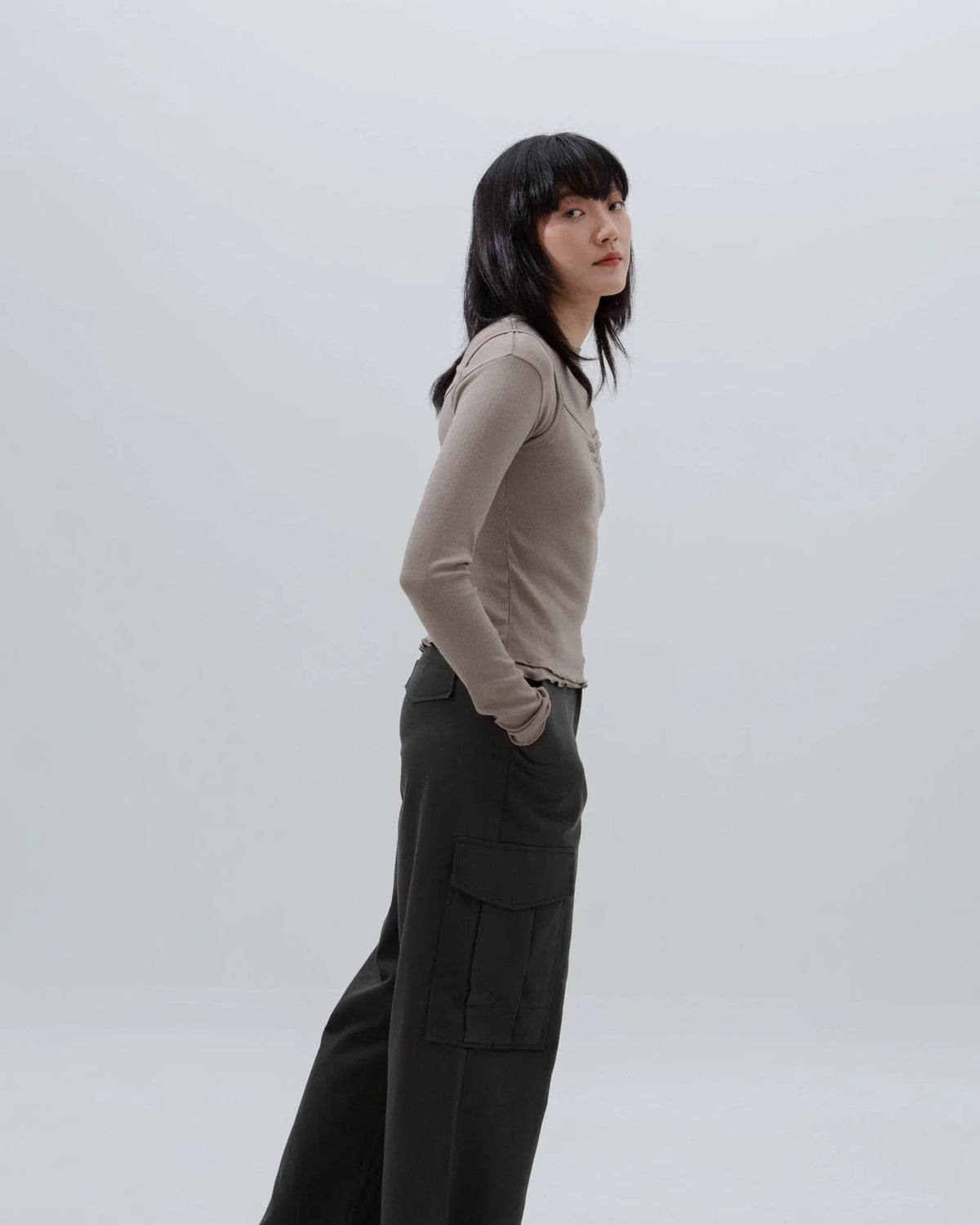 SAERO COLLECTIVE | Nongsa Cargo Pants | Gauntlet Grey