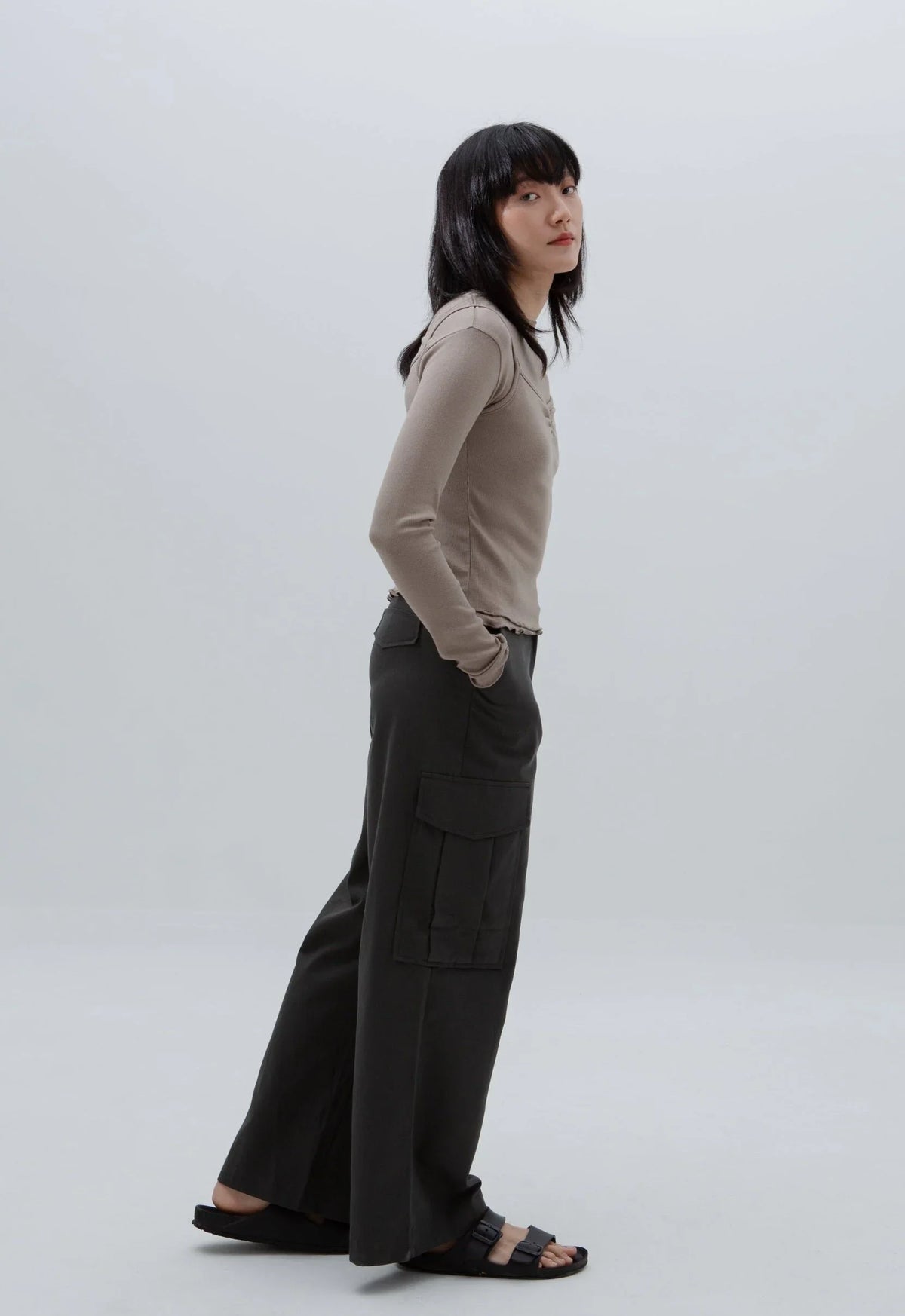 SAERO COLLECTIVE | Nongsa Cargo Pants | Gauntlet Grey