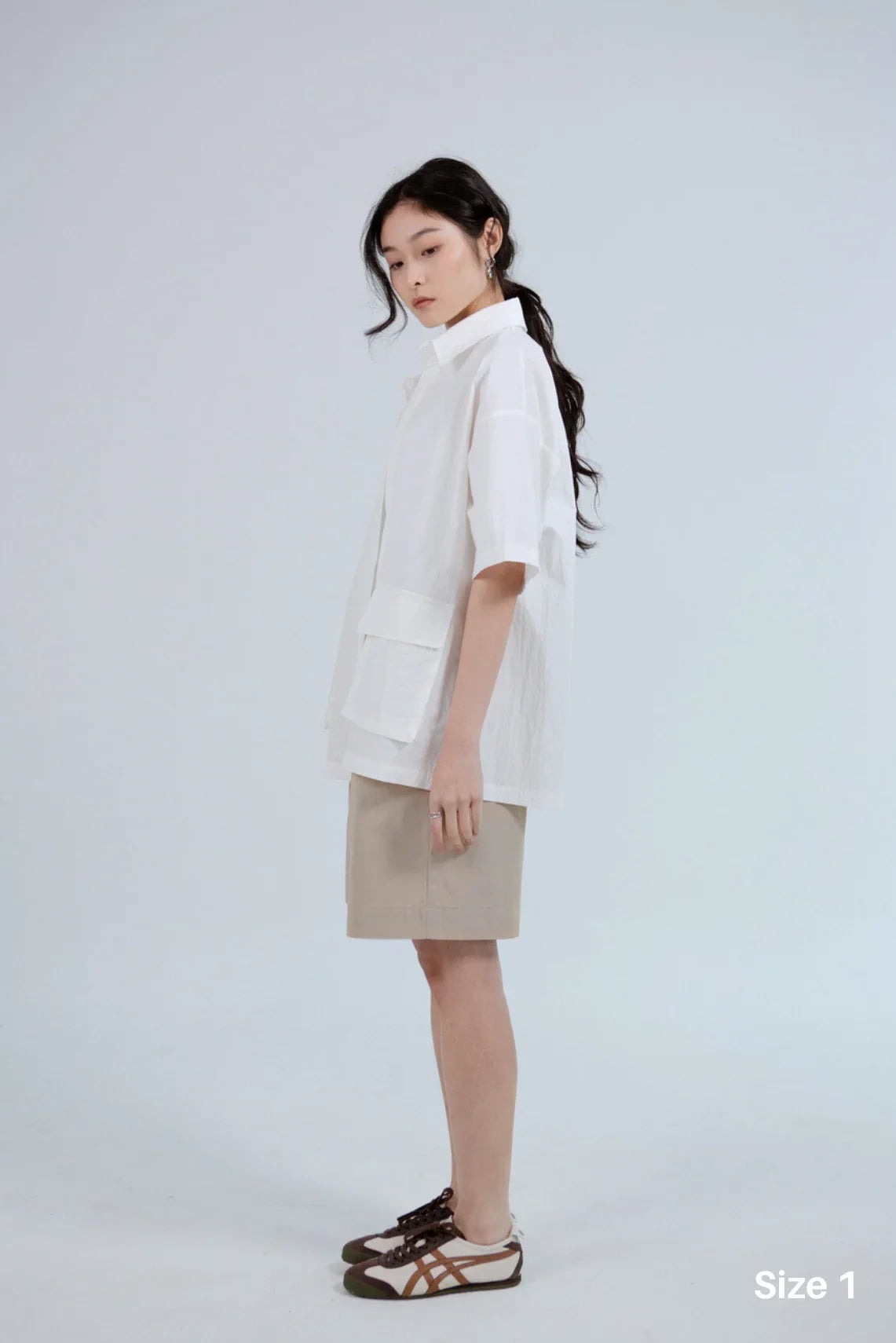 SAERO COLLECTIVE | Boho Overfit Shirt | White