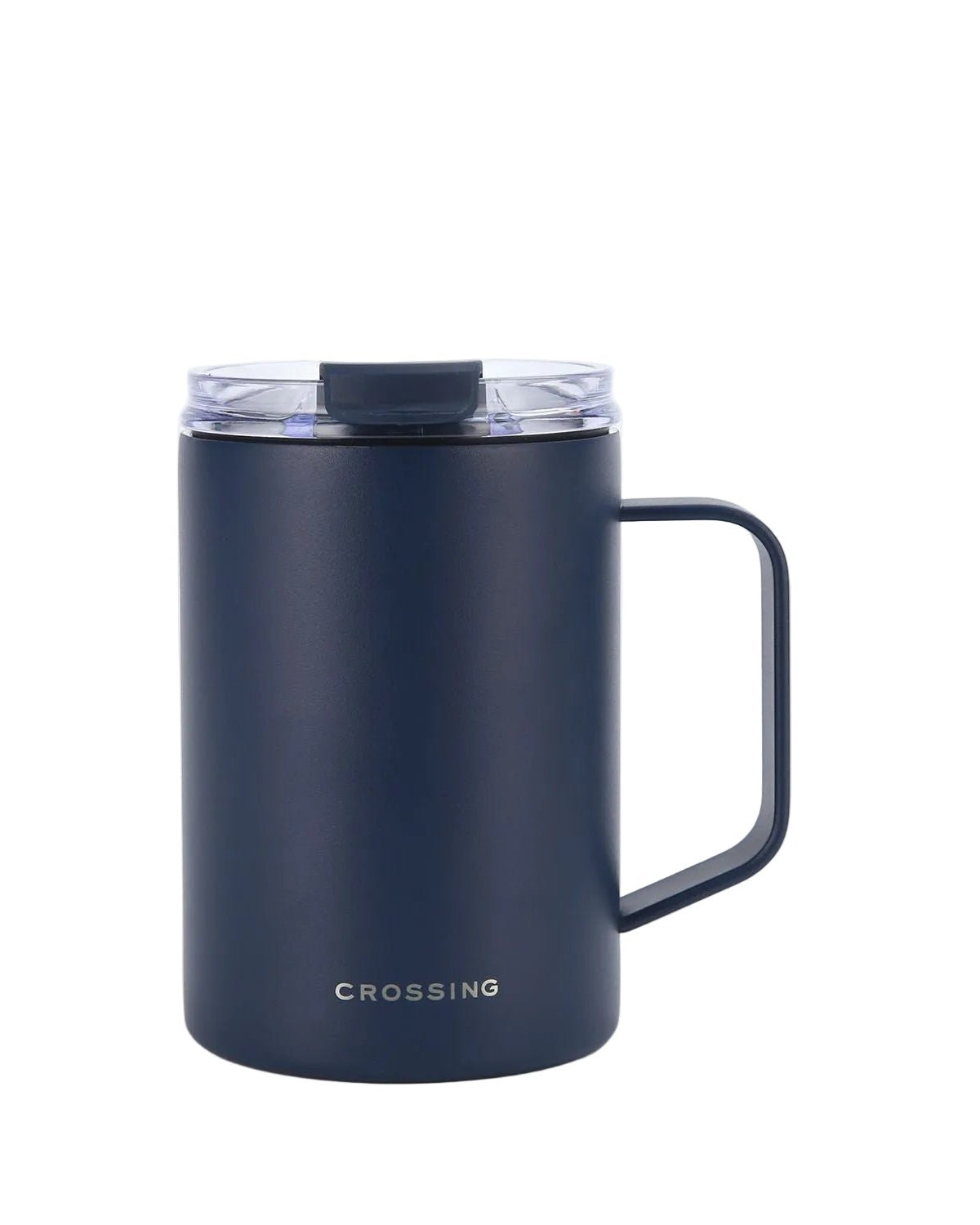 CROSSING | 400ml Neo V2 Insulated S/S Leakproof Lid Ceramic Mug W Handle And Silicone Base
