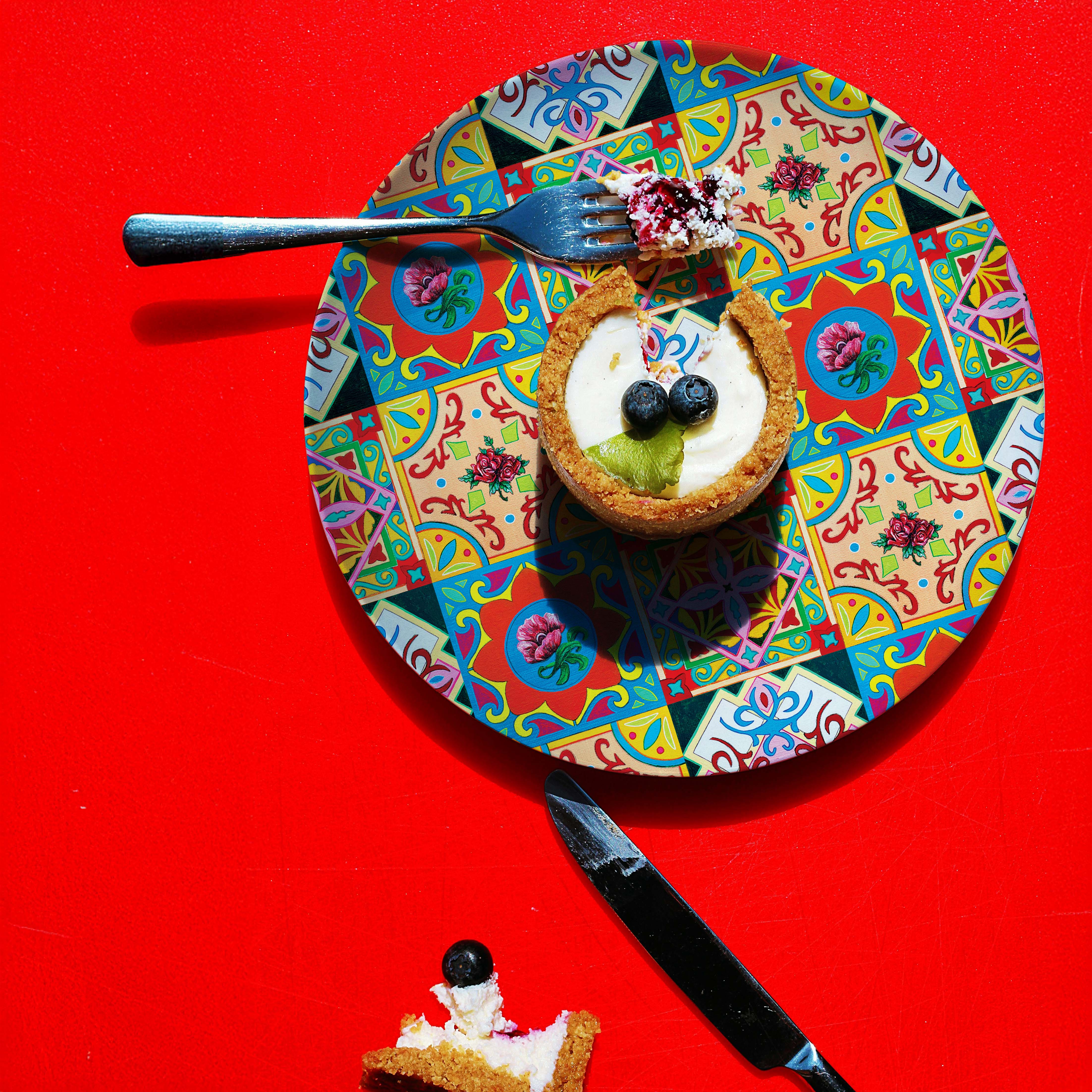 KELLY SER ATELIER | Heritage Tile Bamboo Plates Set