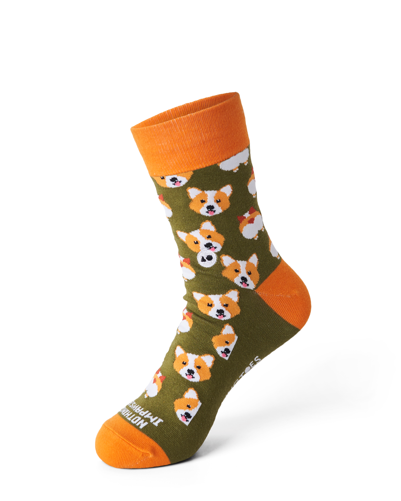 TALKING TOES | Impawsible Corgi Sock