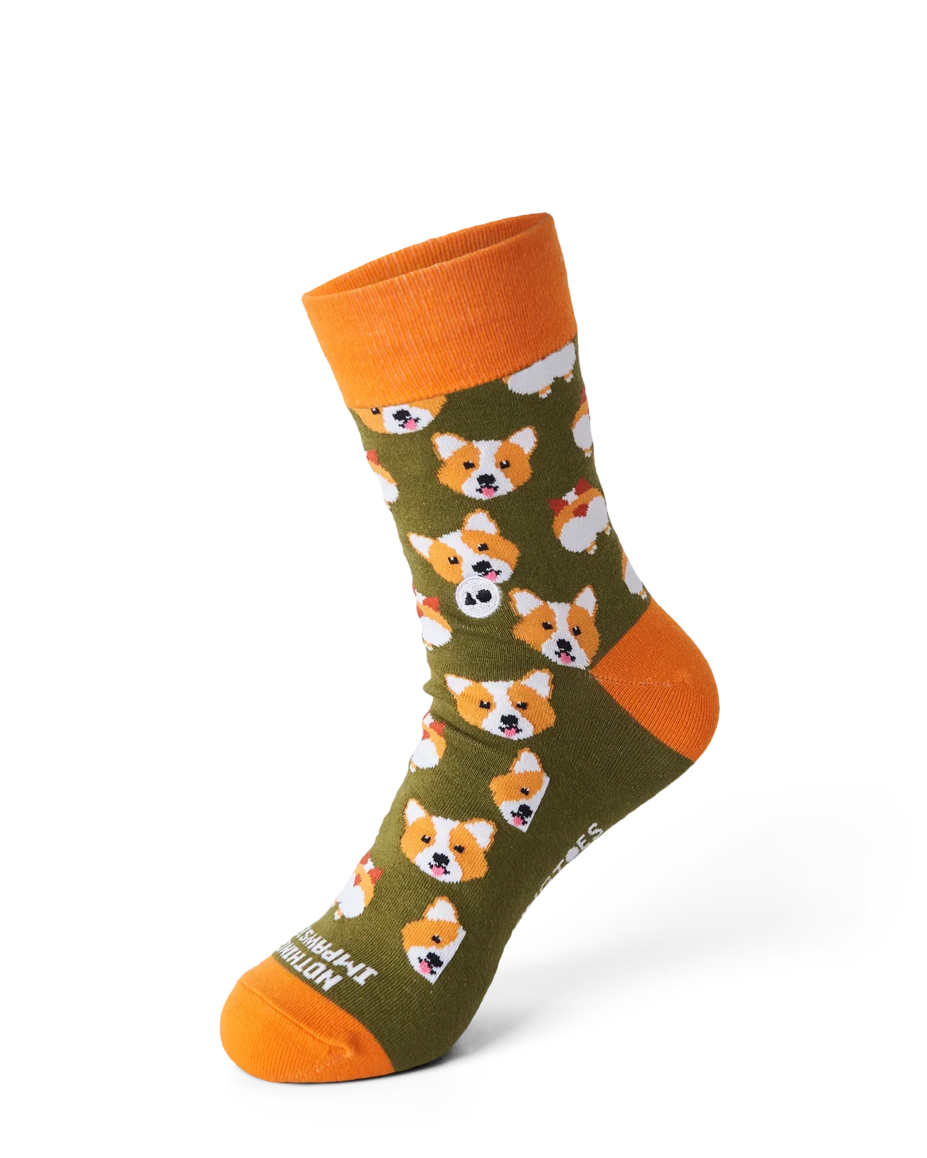 TALKING TOES | Impawsible Corgi Sock