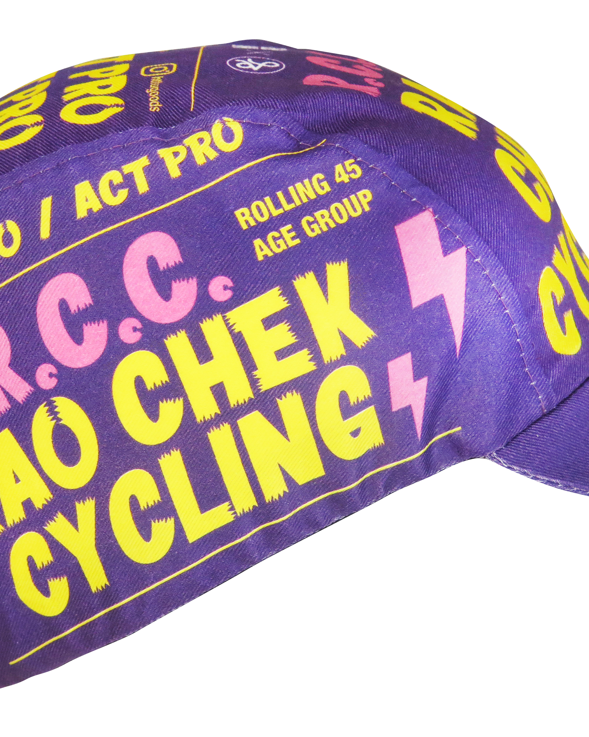 A DESIGN BY TAKACHYA | TKC X HTFU - RAO CHEK CYCLING | YELLOW, PURPLE, RED
