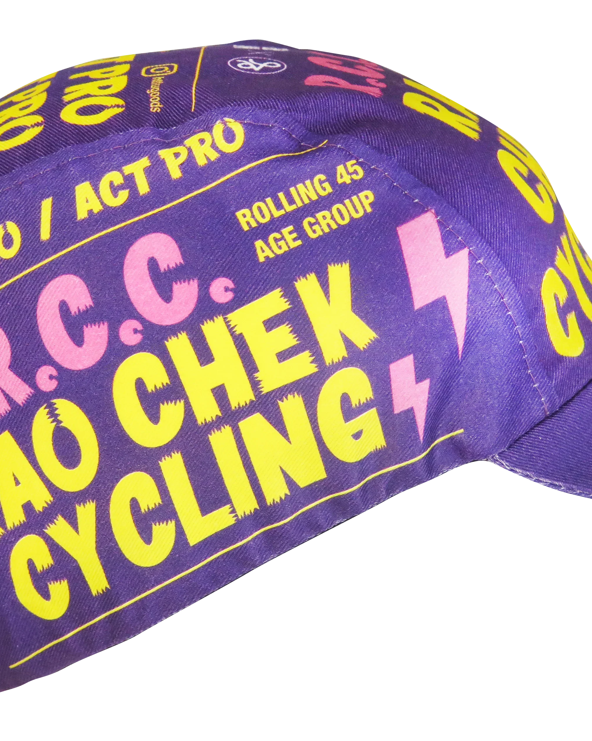 A DESIGN BY TAKACHYA | TKC X HTFU - RAO CHEK CYCLING | YELLOW, PURPLE, RED
