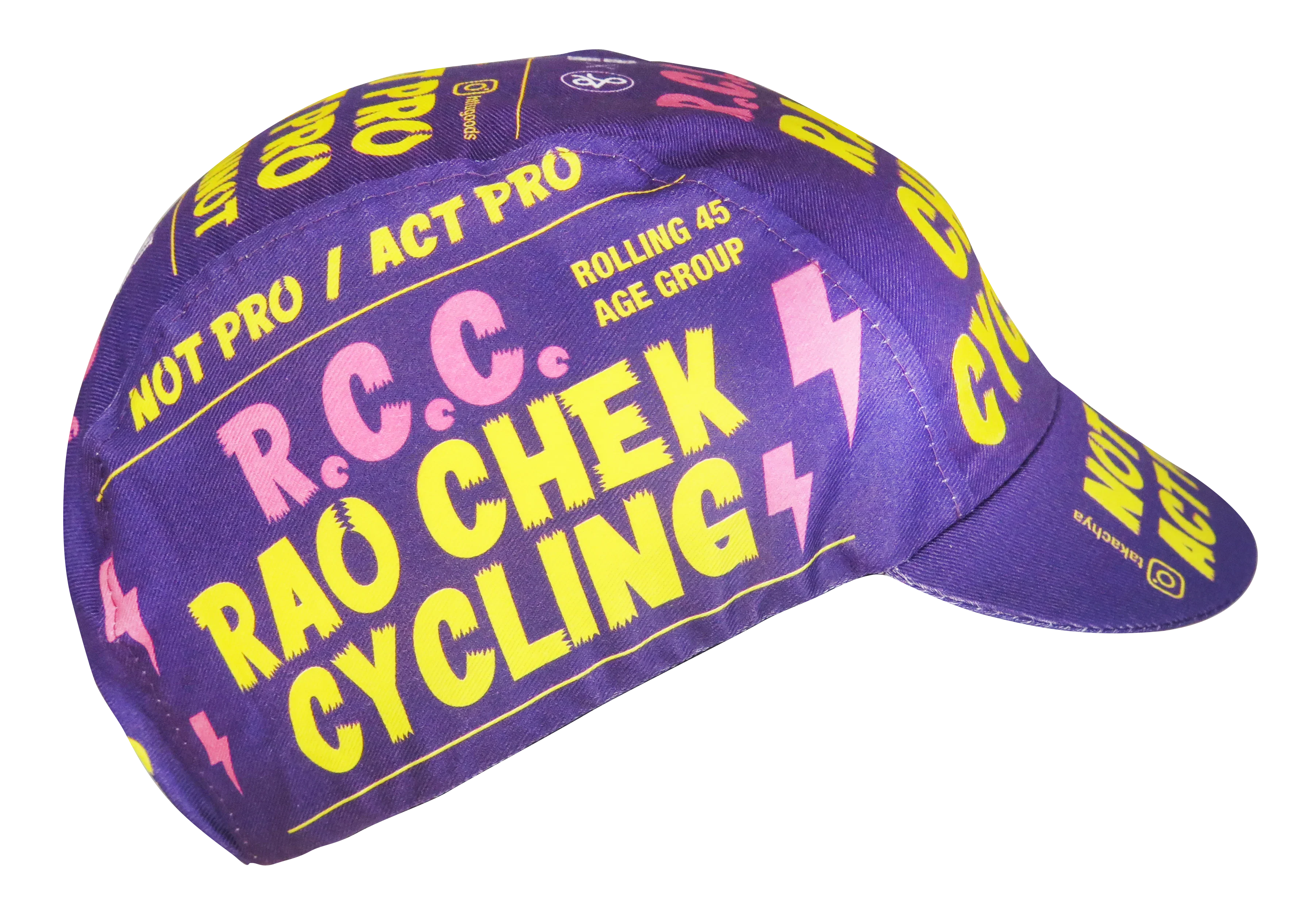 A DESIGN BY TAKACHYA | TKC X HTFU - RAO CHEK CYCLING | YELLOW, PURPLE, RED