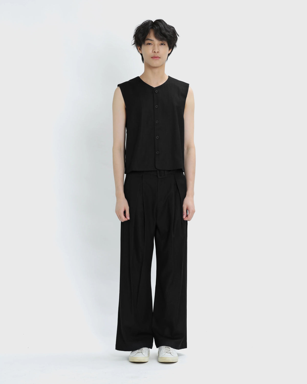 RYMH STUDIO | Pleated Trousers 002