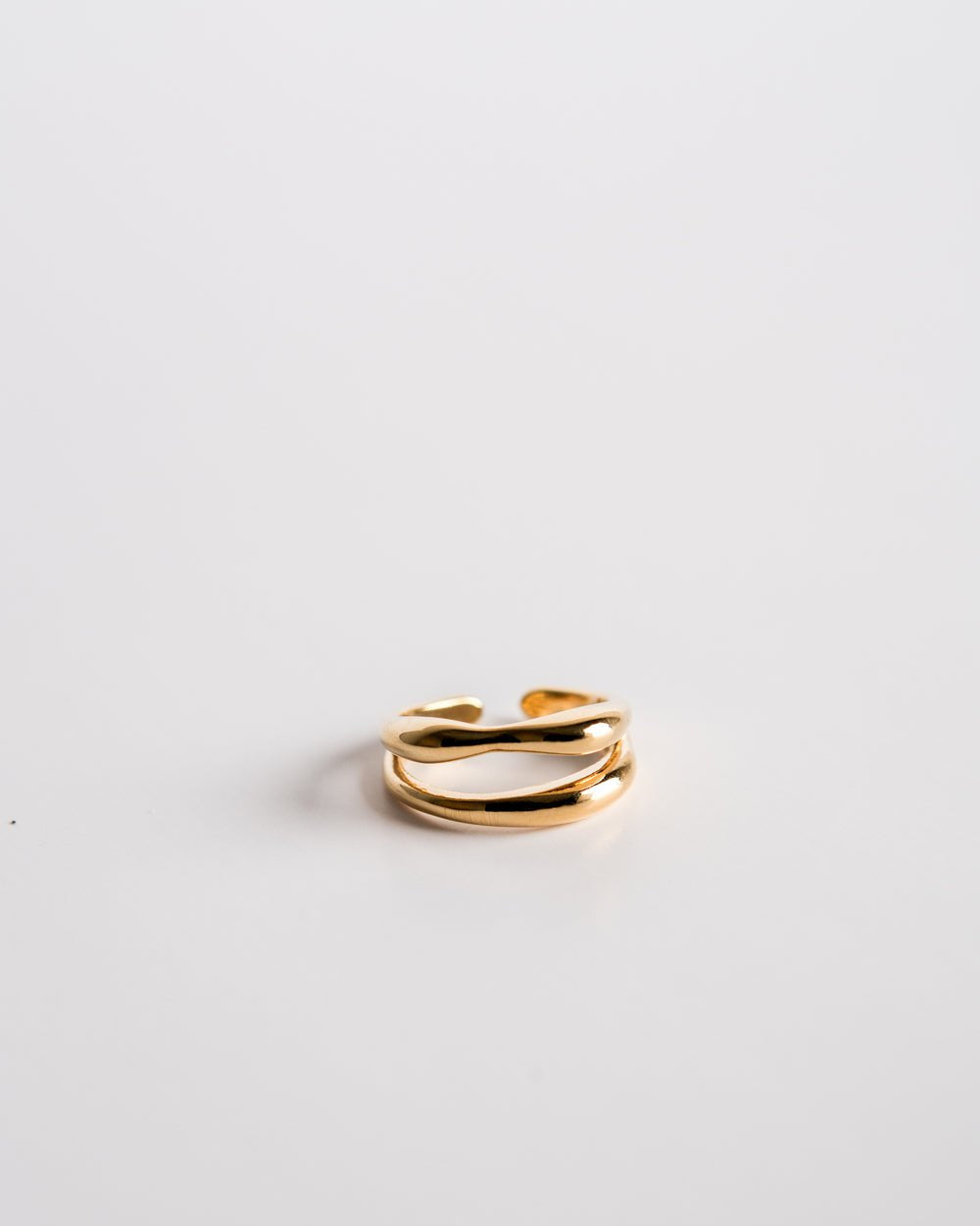 SAERO COLLECTIVE | Mul Double Row Ring | Gold