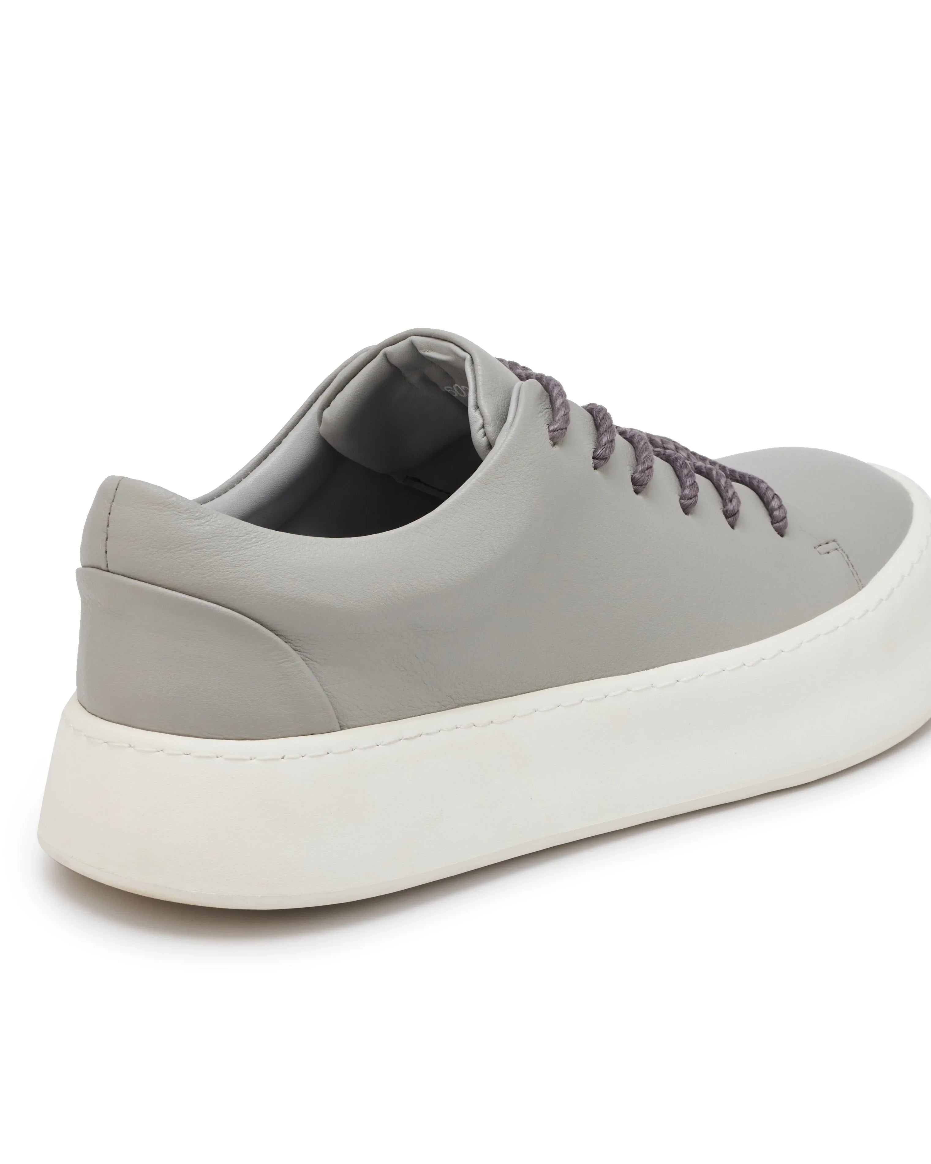 PROJECTWEAR | Fallon Low Cut Faux Leather Sneaker Grey