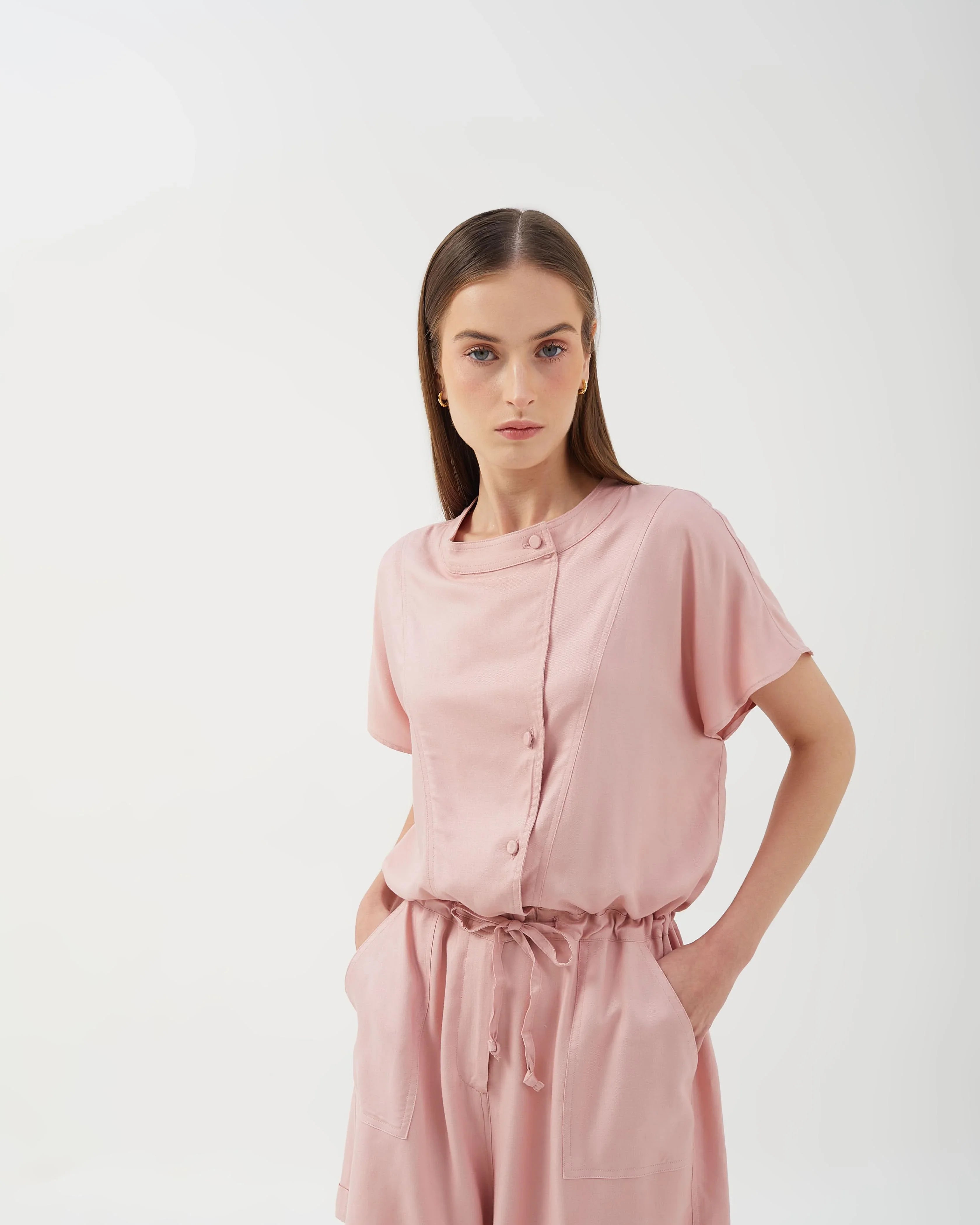 CAELI ECO LUXE | Cinched Romper