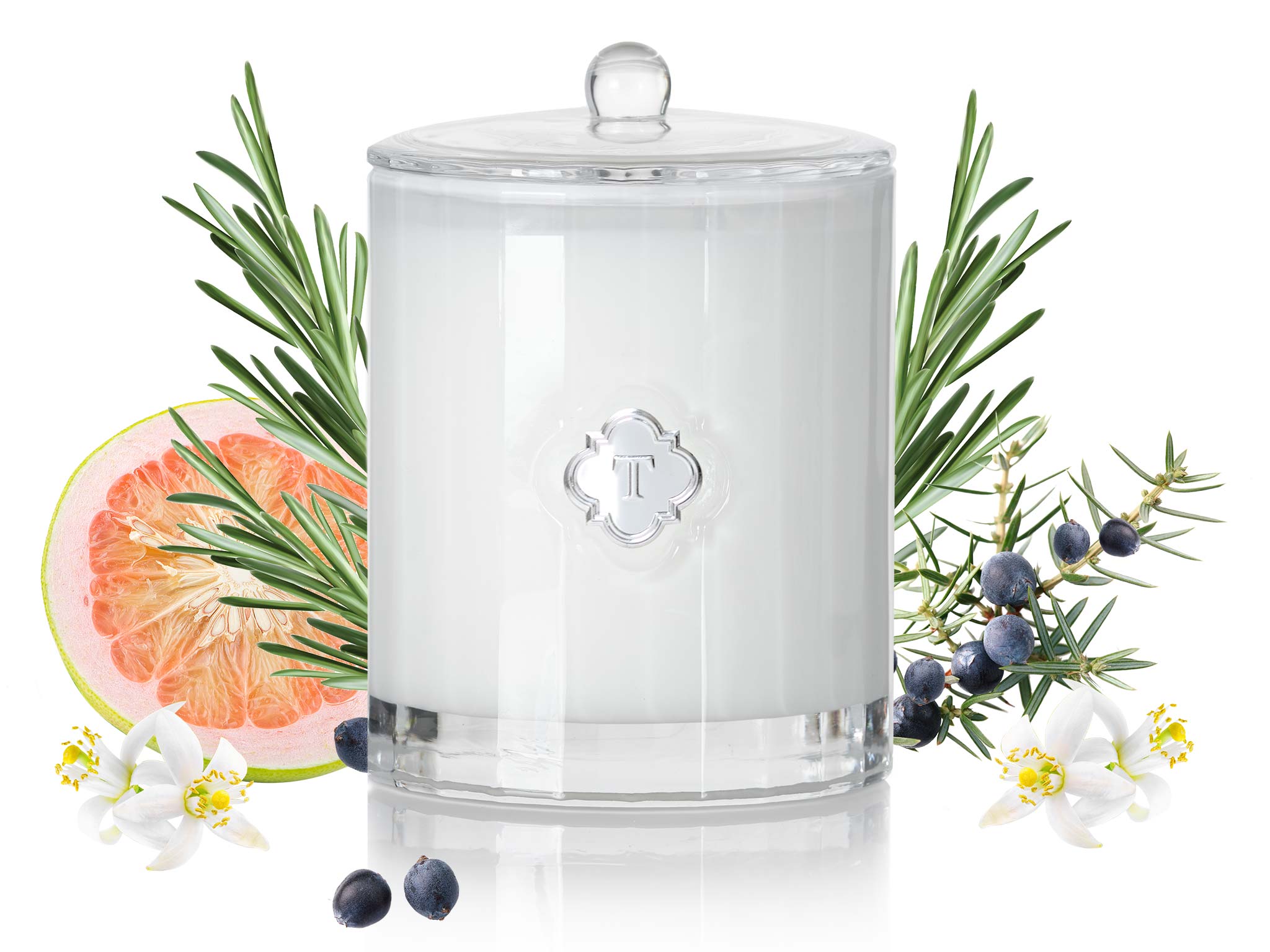 TEMPLE CANDLES | Luxury Fragranced Candle - Gin Blossoms