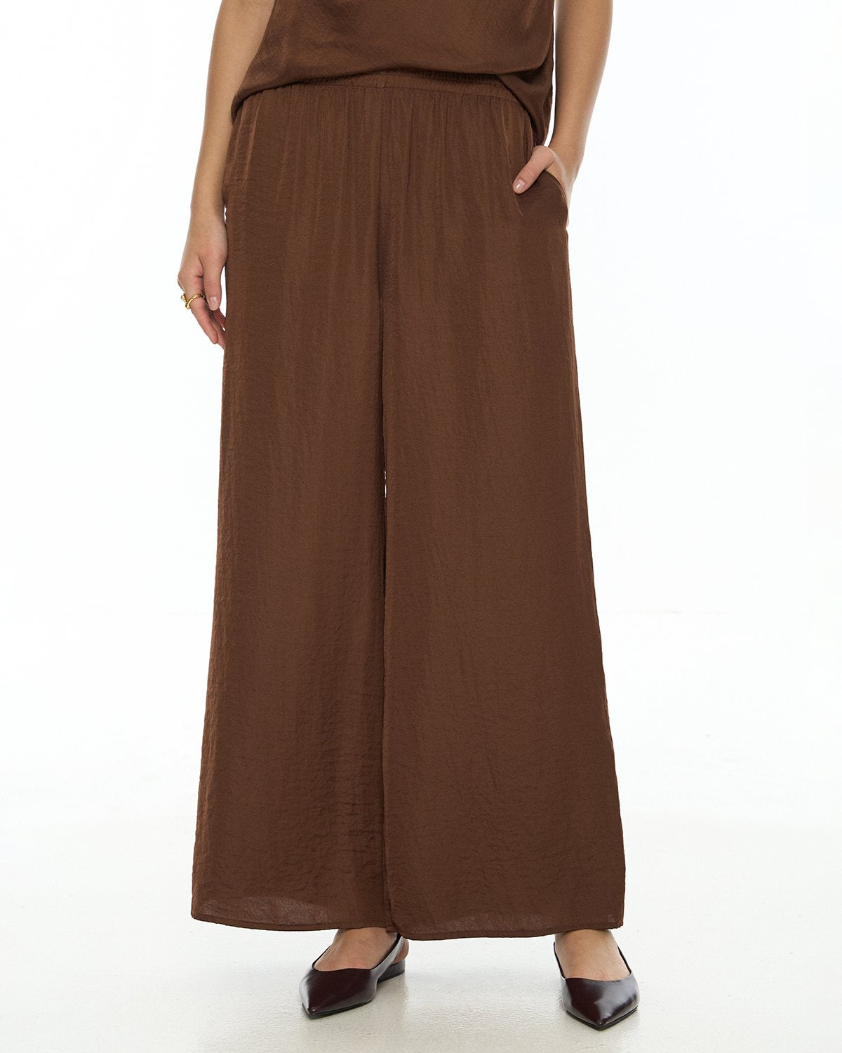 DRESSINGPAULA | Elastic High Waist Pants